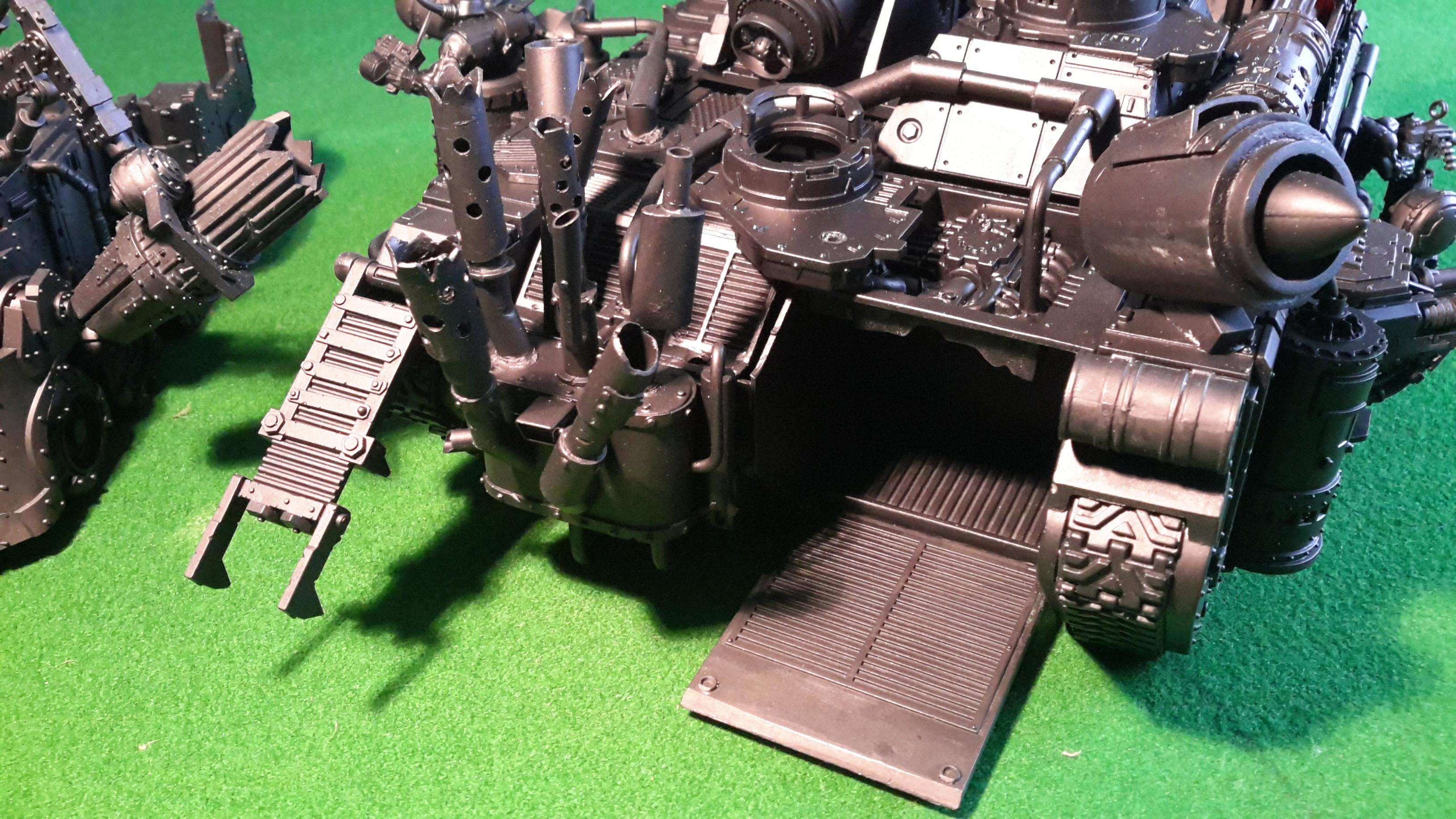 Looted, Orks, Wagon, Ork looted battlewagon / battlefortress