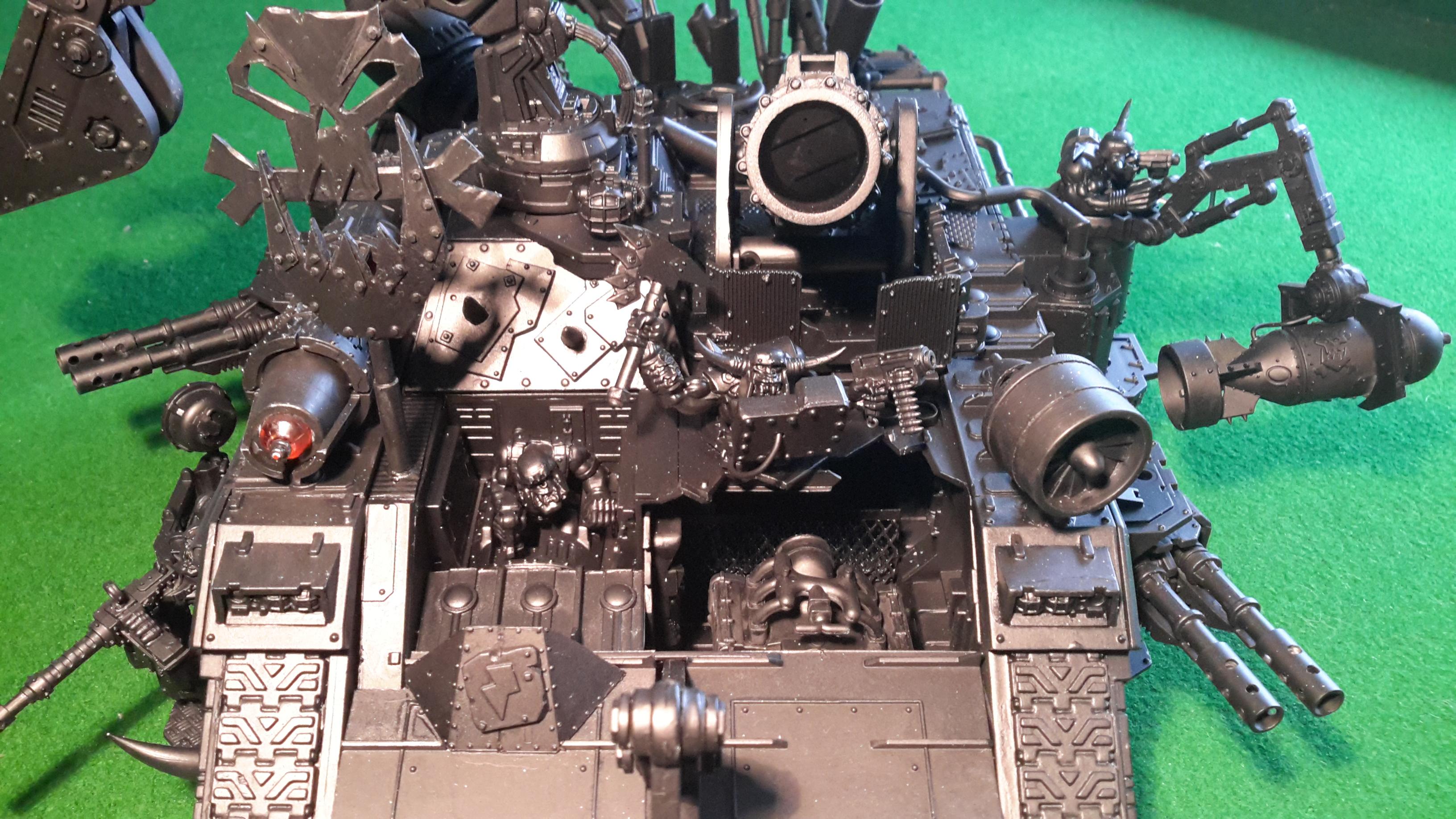Looted, Orks, Wagon, Ork looted battlewagon / battlefortress