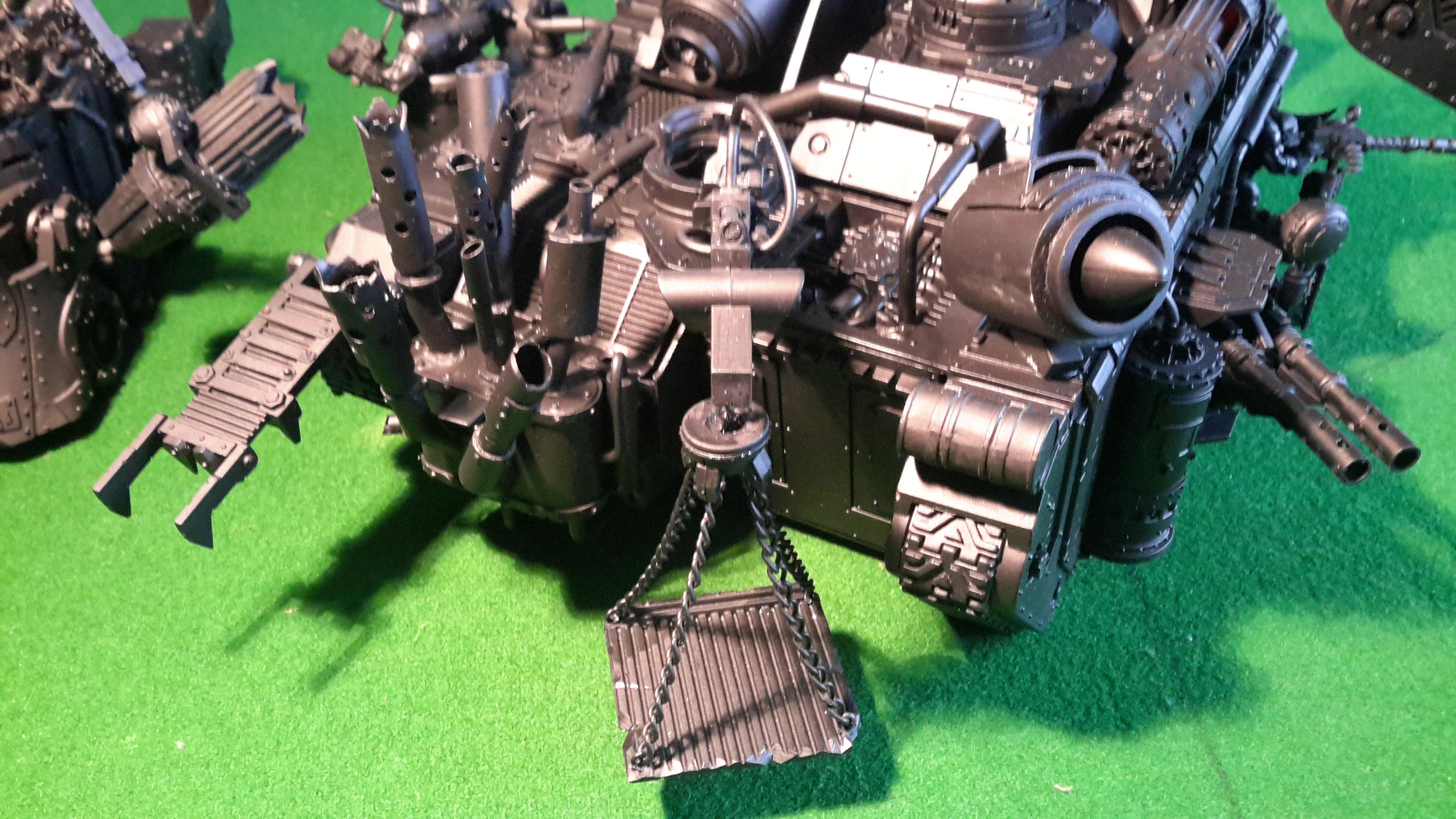 Looted, Orks, Wagon, Ork looted battlewagon / battlefortress