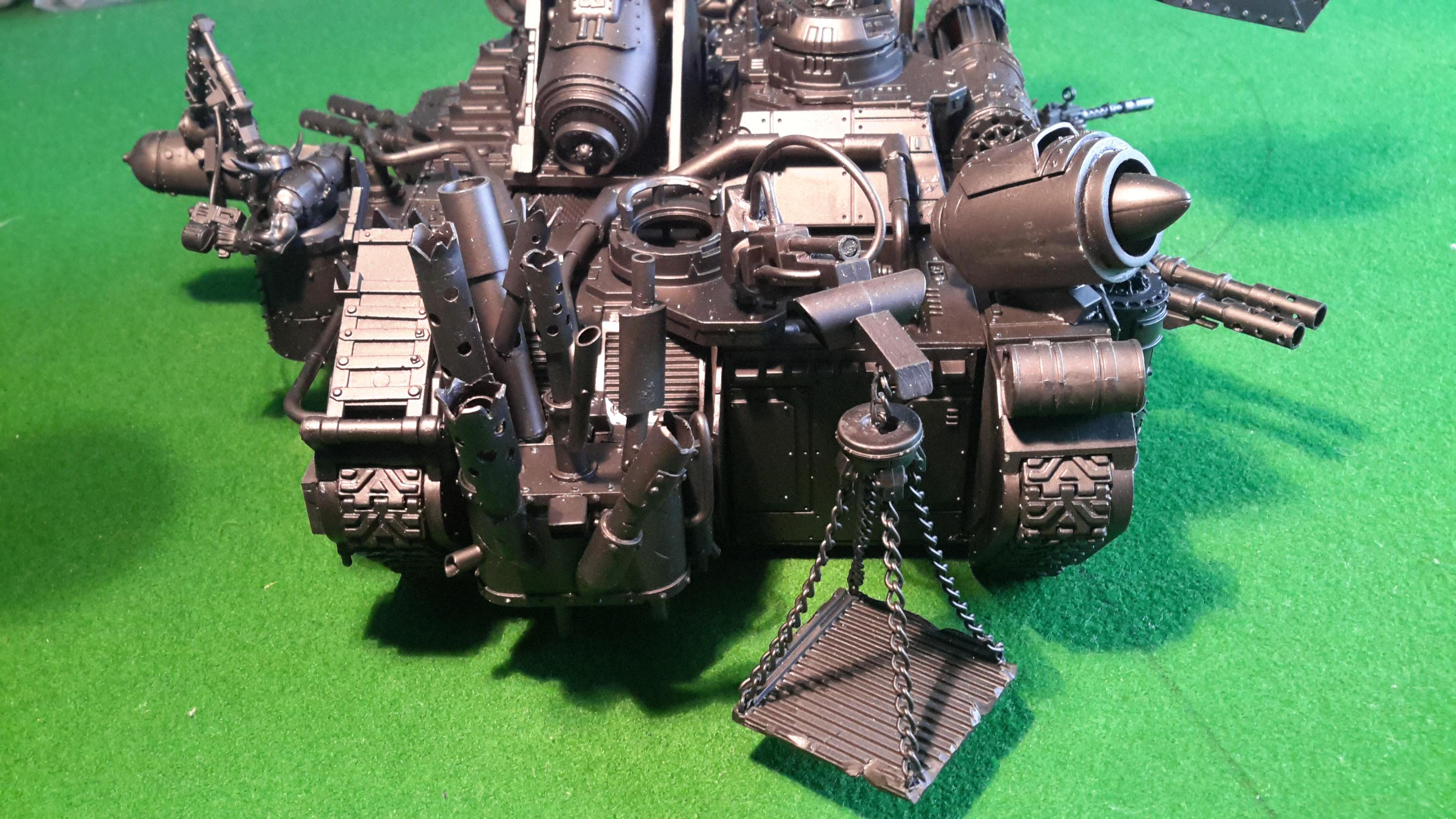 Looted, Orks, Wagon, Ork looted battlewagon / battlefortress