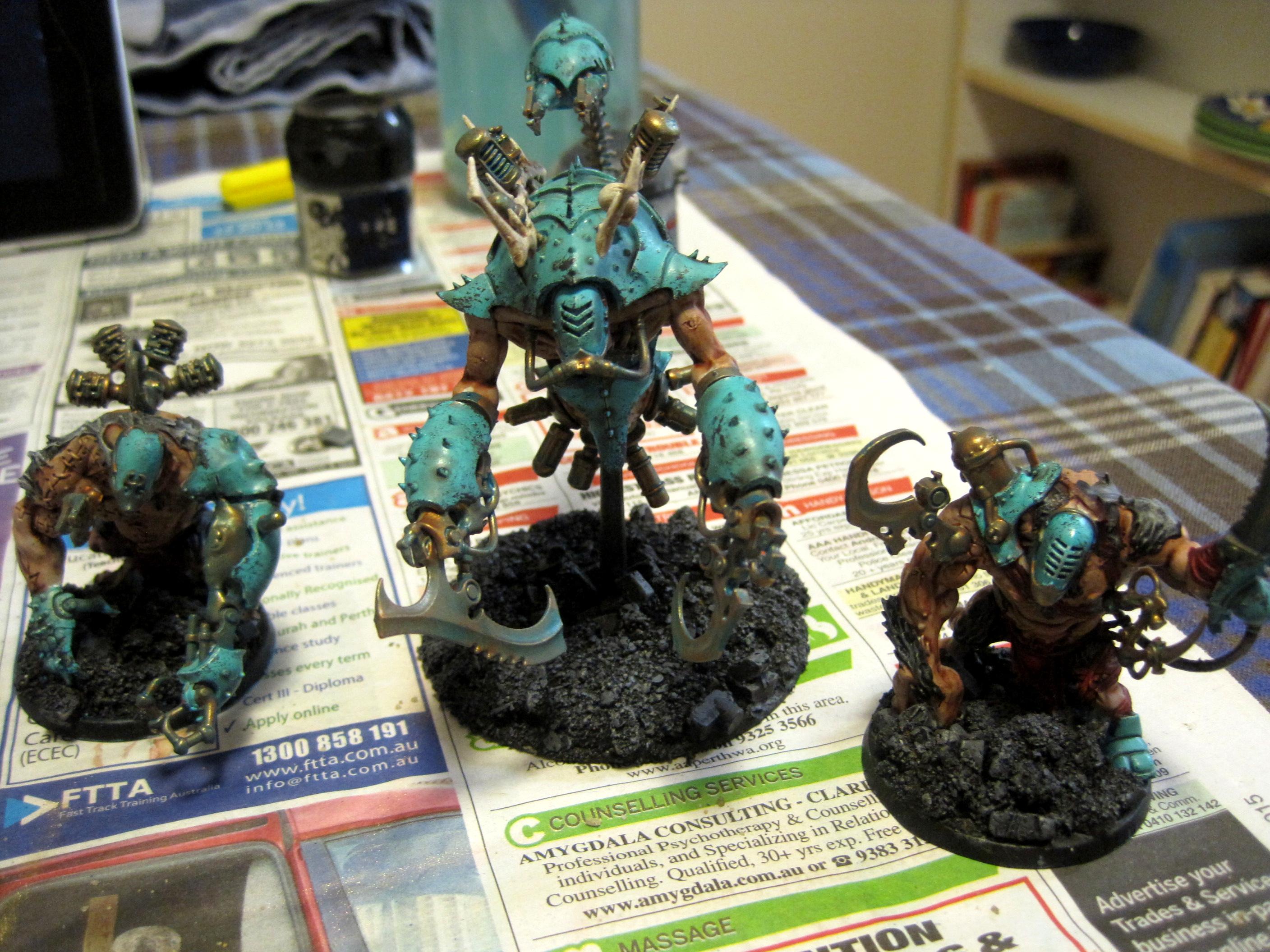 Finished Talos and Grotesques