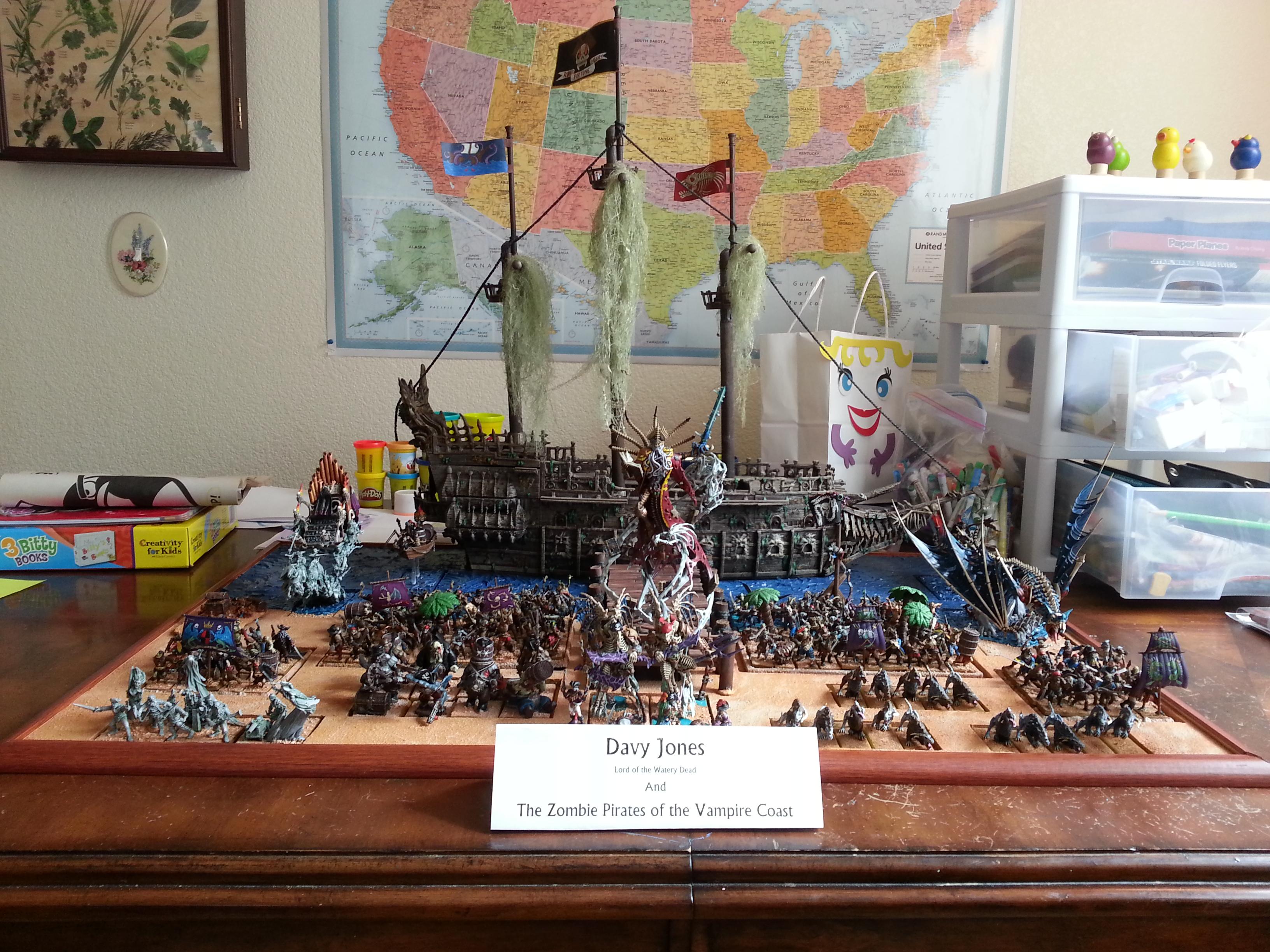 Age Of Sigmar, Pirate, Vampire Counts, Warhammer Fantasy, Zombie