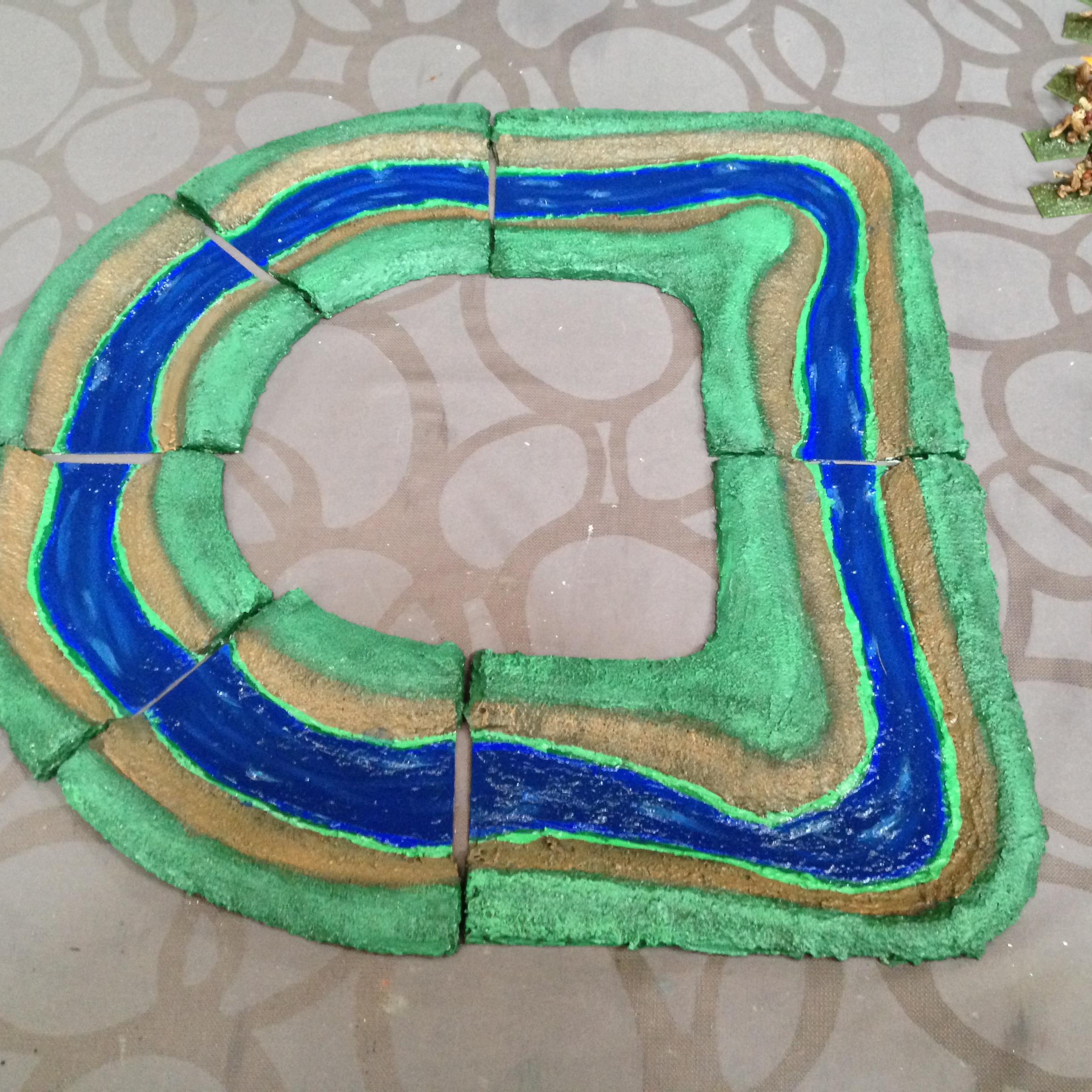 River, Terrain, Water