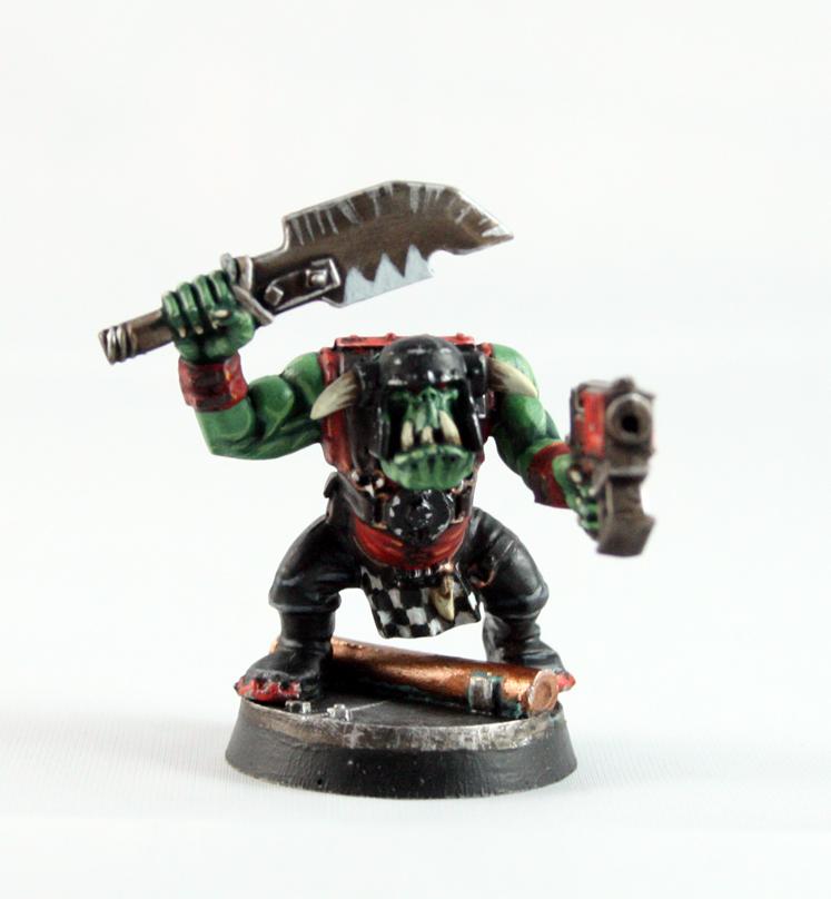 Boy, Orks, Red Corsairs