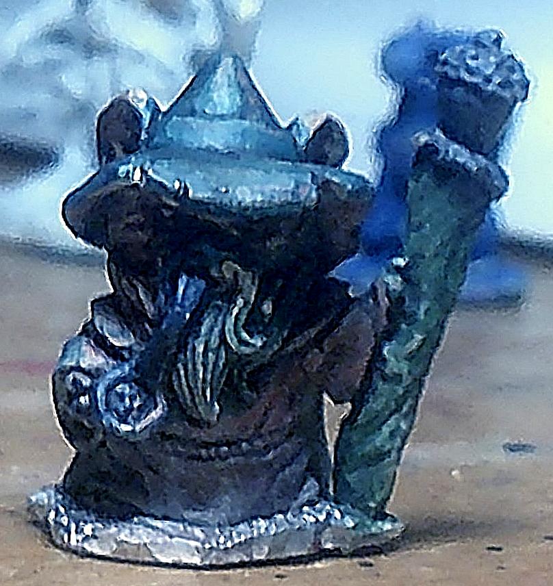 Bones, Poorly Painted, Reaper Mini, Thick Paint