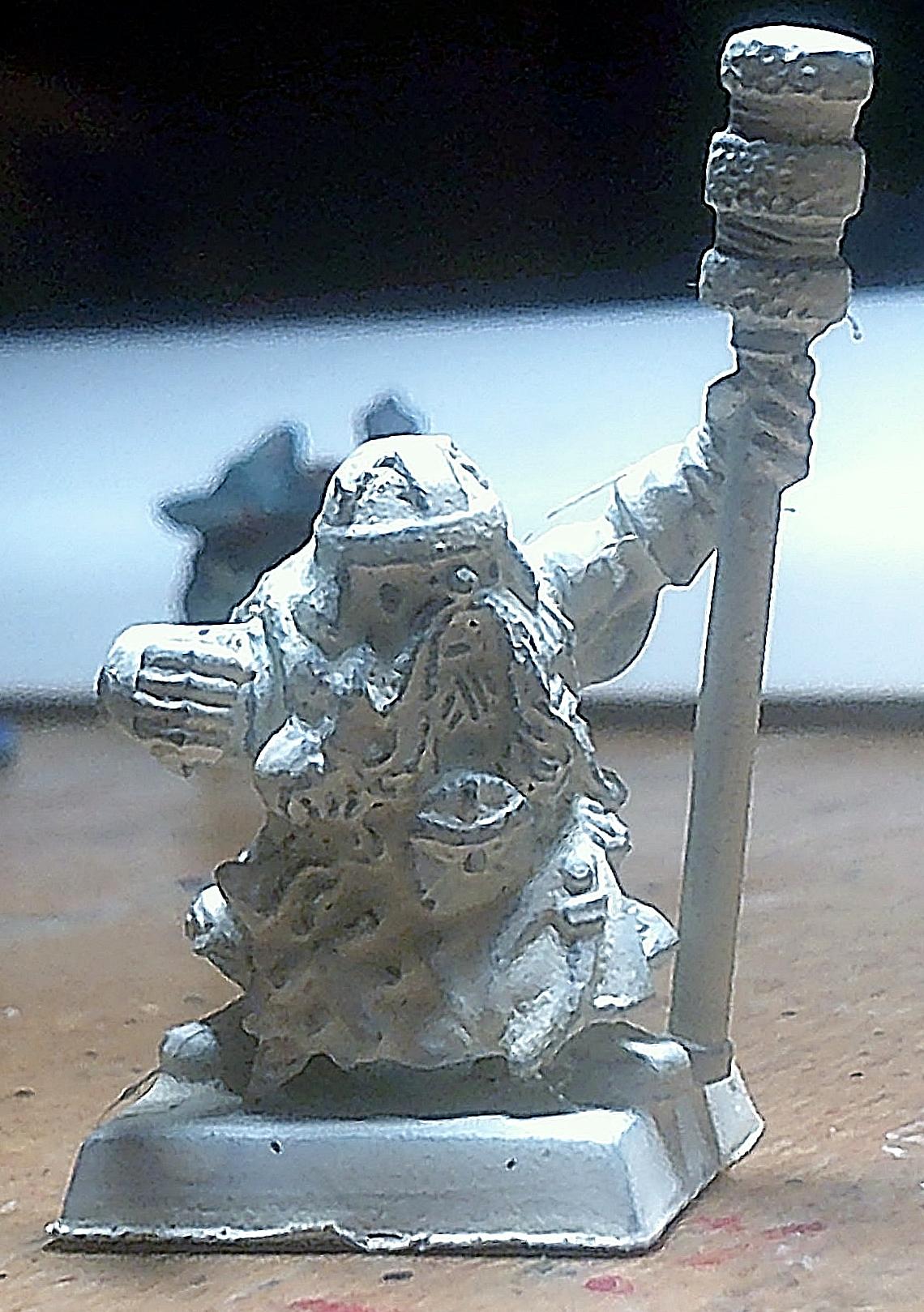 Bones, Dwarf Cannon, Poorly Painted, Thick Paint