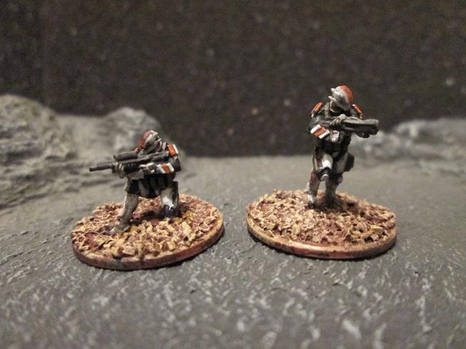 Sniper and shotgunner