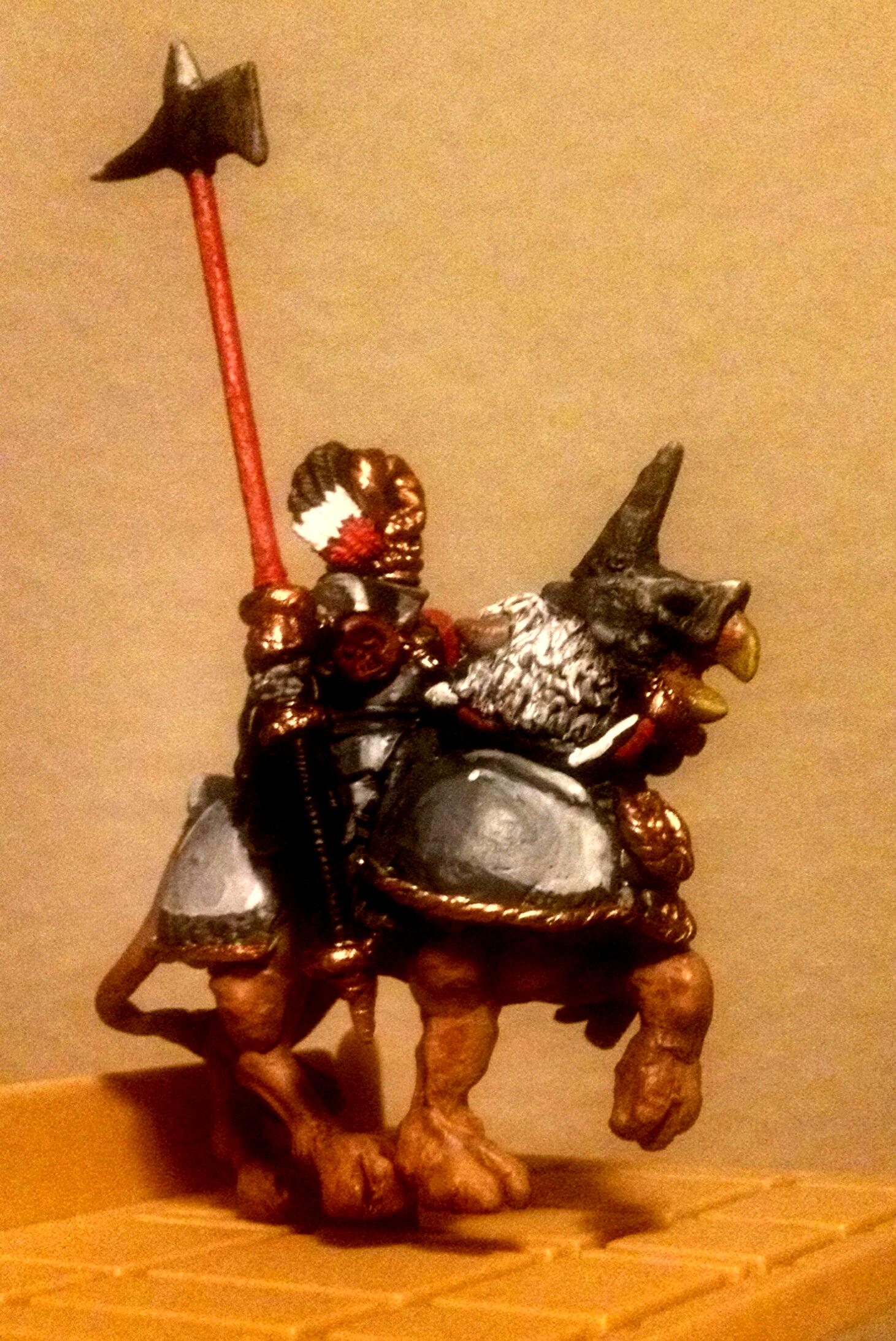 Cheap, Conversion, Demigryphon Knight, Greenstuff