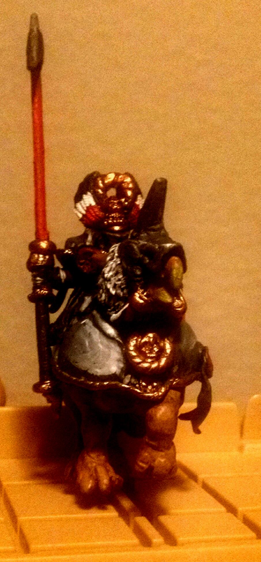 Battle Master, Battle Master Minis, Cheap, Conversion, Demigryphon Knight, Greenstuff