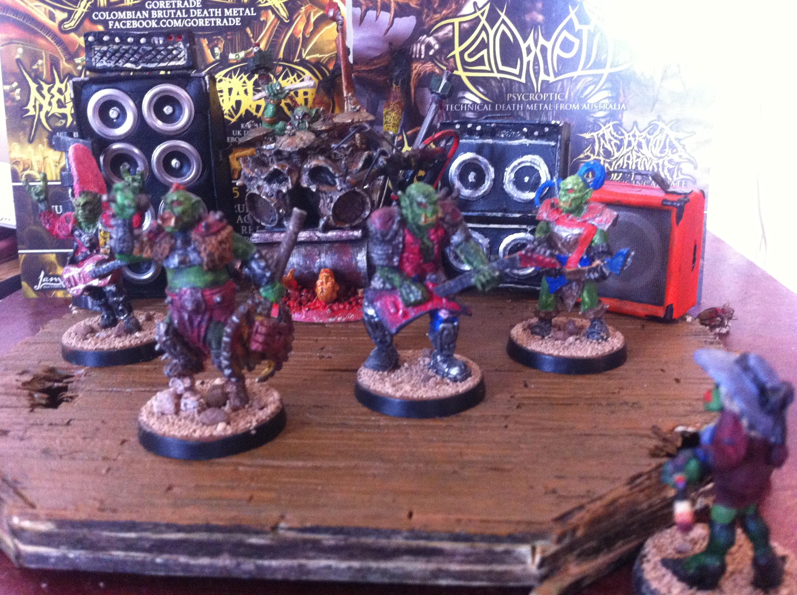 D'ork boyz of Ghazghkull