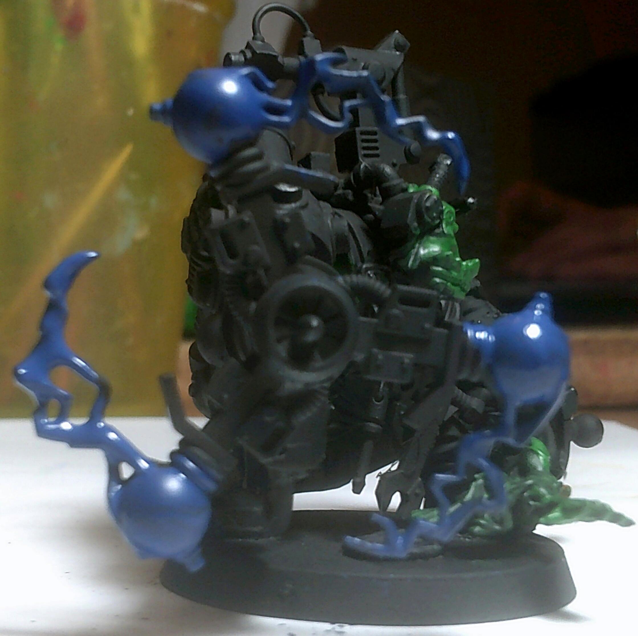 A Big Mek With A Shokk Attack Gun!!!!!