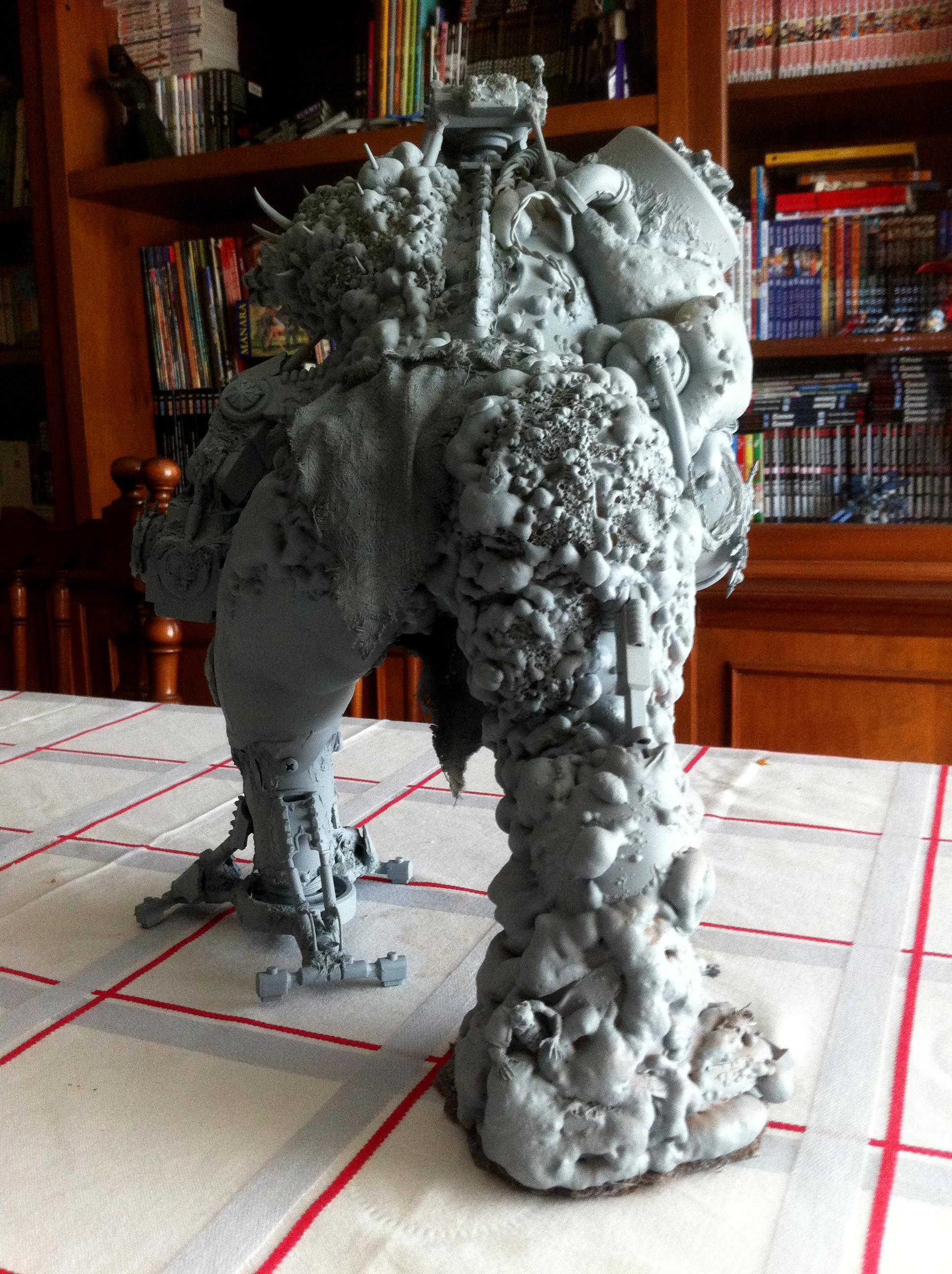 Caos, Caos Space Marine, Nurgle, Reaver, Titan