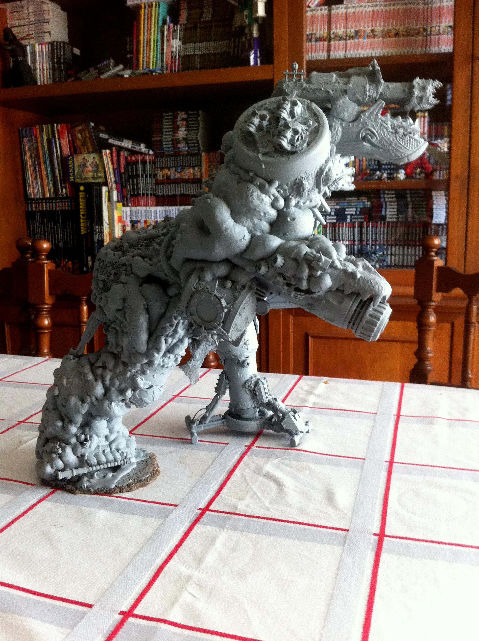 Caos, Caos Space Marine, Nurgle, Reaver, Titan