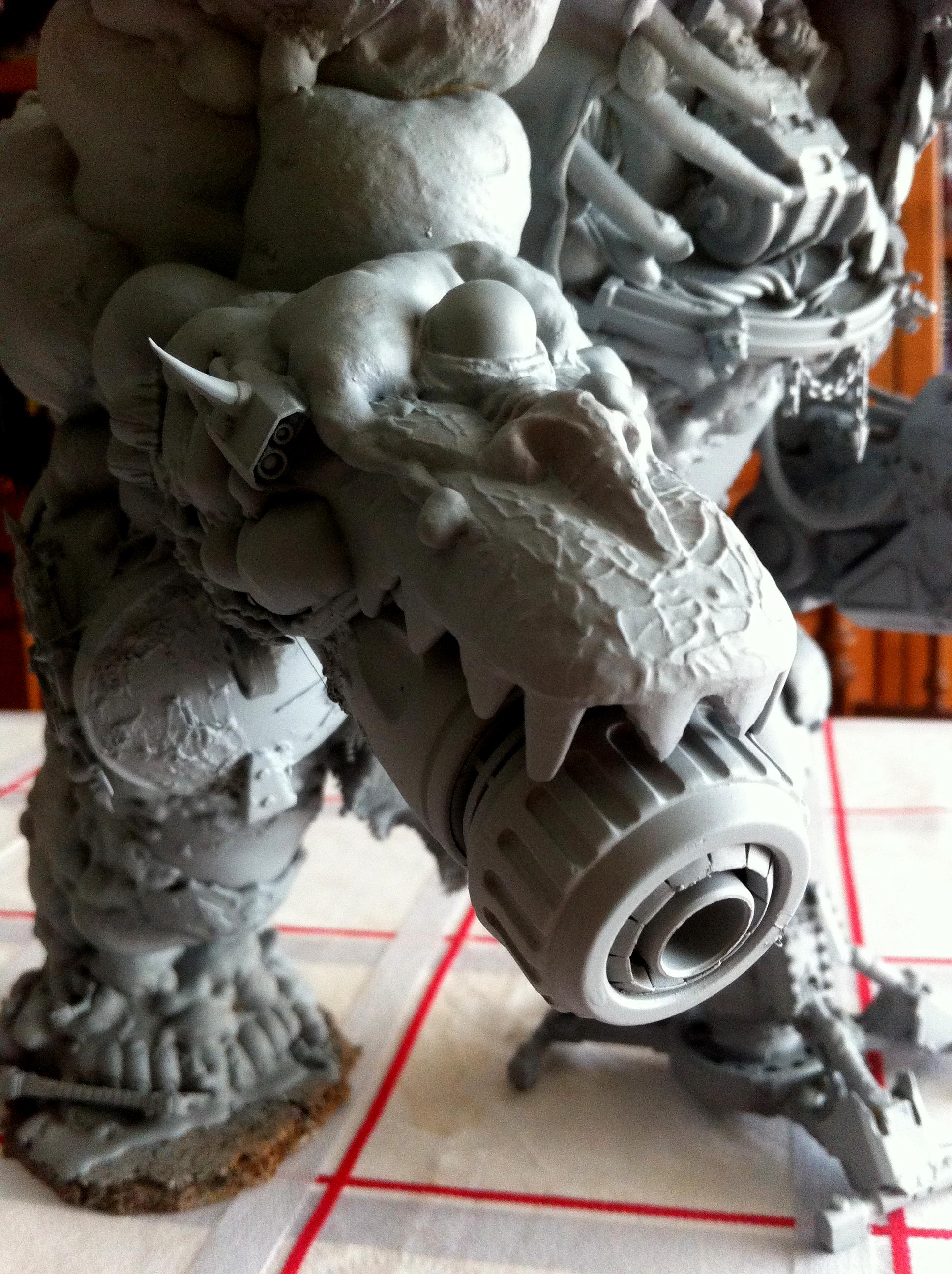 Caos, Caos Space Marine, Nurgle, Reaver, Titan