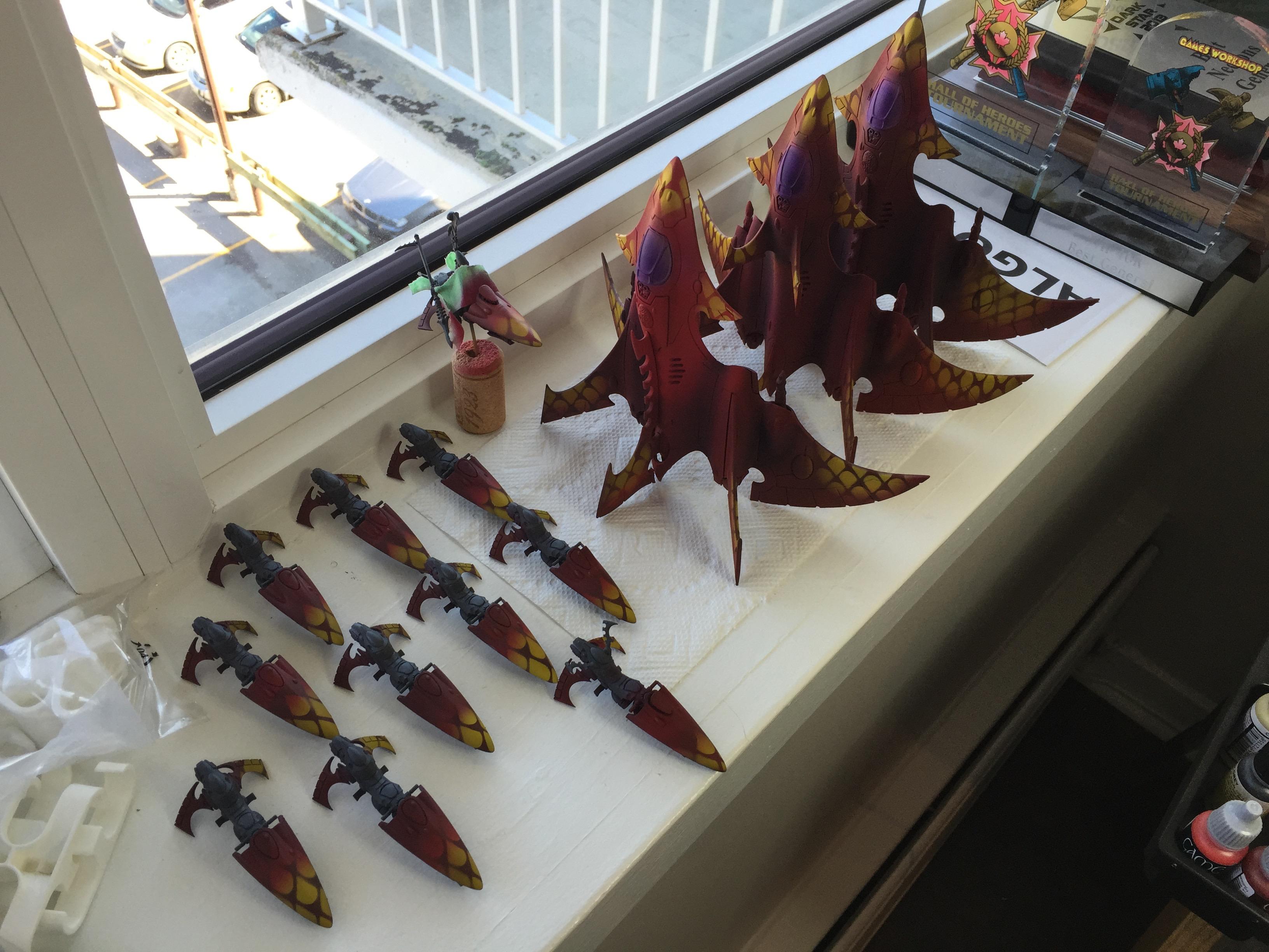Corsairs, Eldar, Plains Of War, Pow, Work In Progress