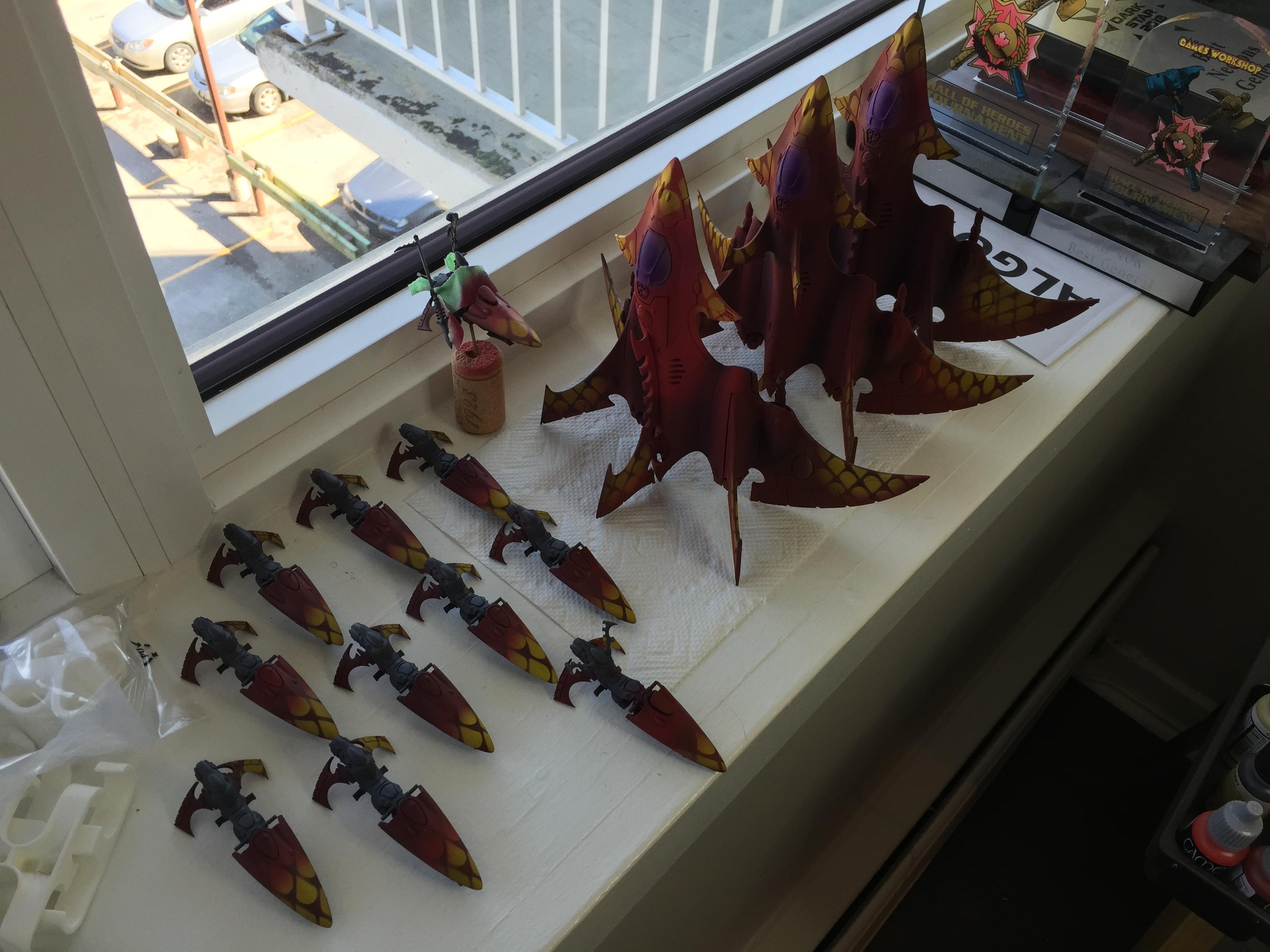 Corsairs, Eldar, Plains Of War, Pow, Work In Progress