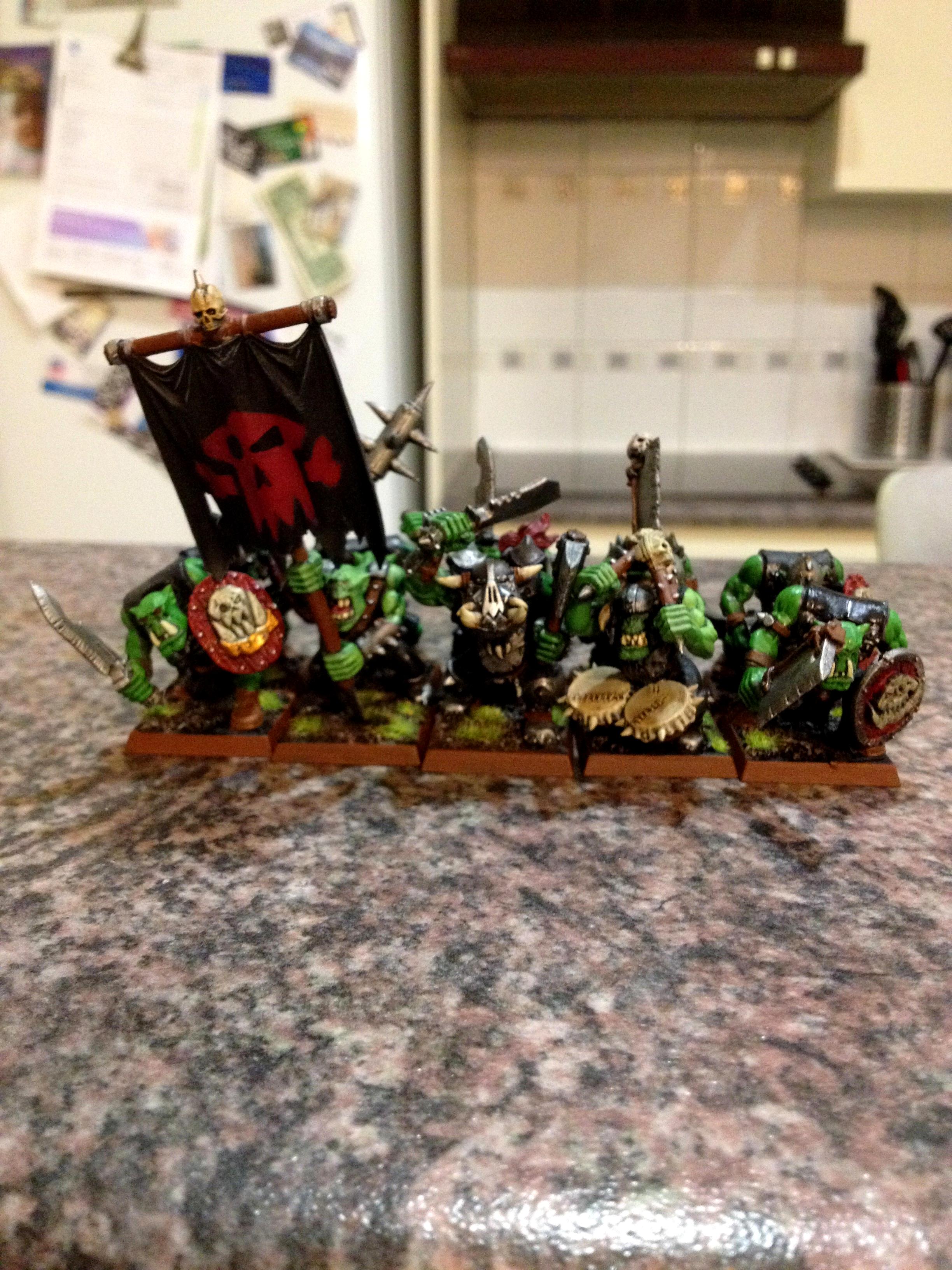 Age Of Sigmar, Orc Boyz, Orcs, Warhammer Age Of Sigmar, Warhammer Fantasy, Whf