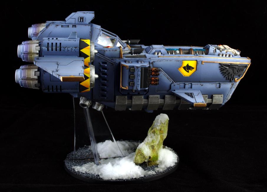 Space, Space Marines, Stormfang, Warhammer 40,000, Wolfes
