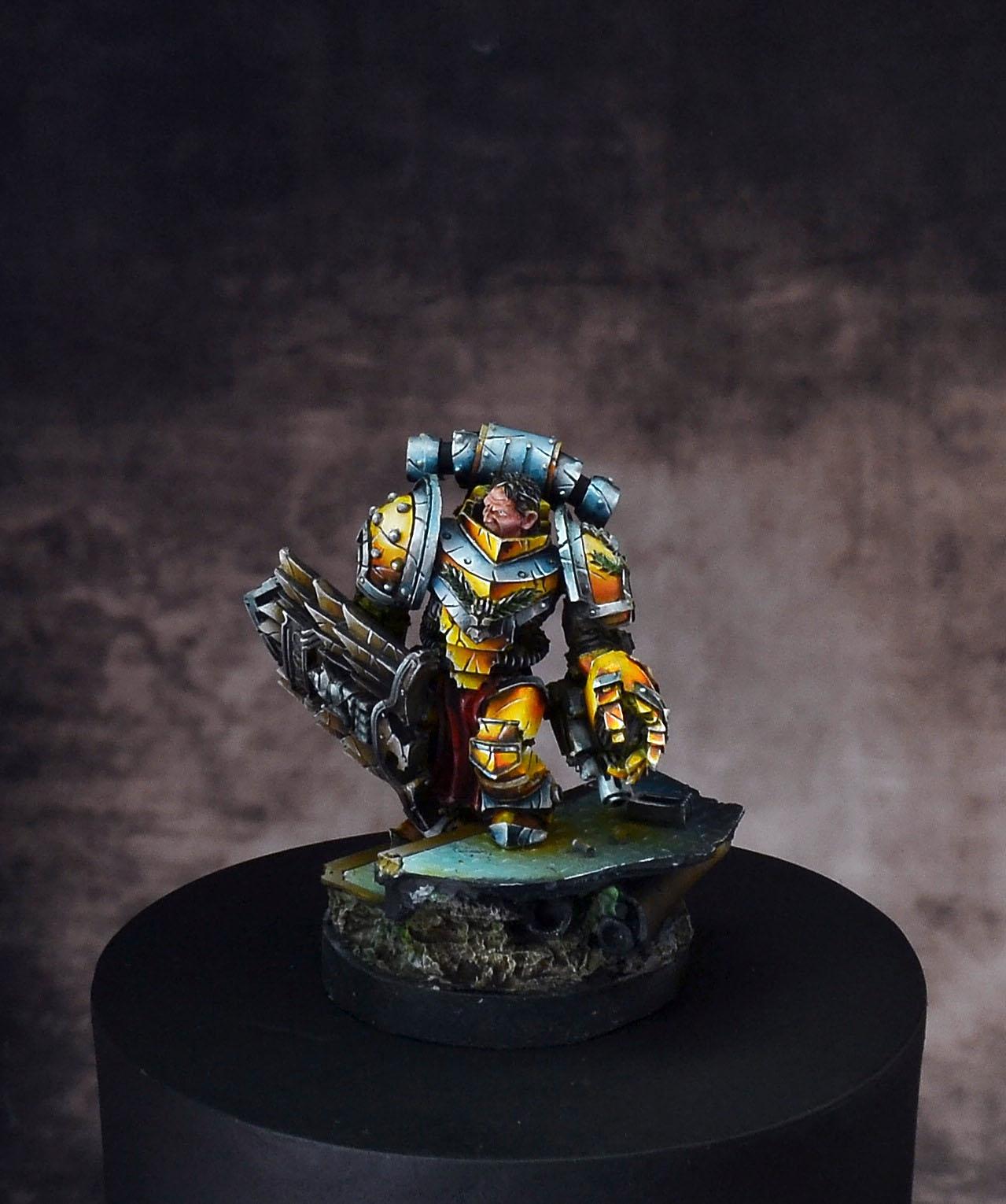 Alexis Polux, Imperial Fists, Space Marines, Warhammer 30k