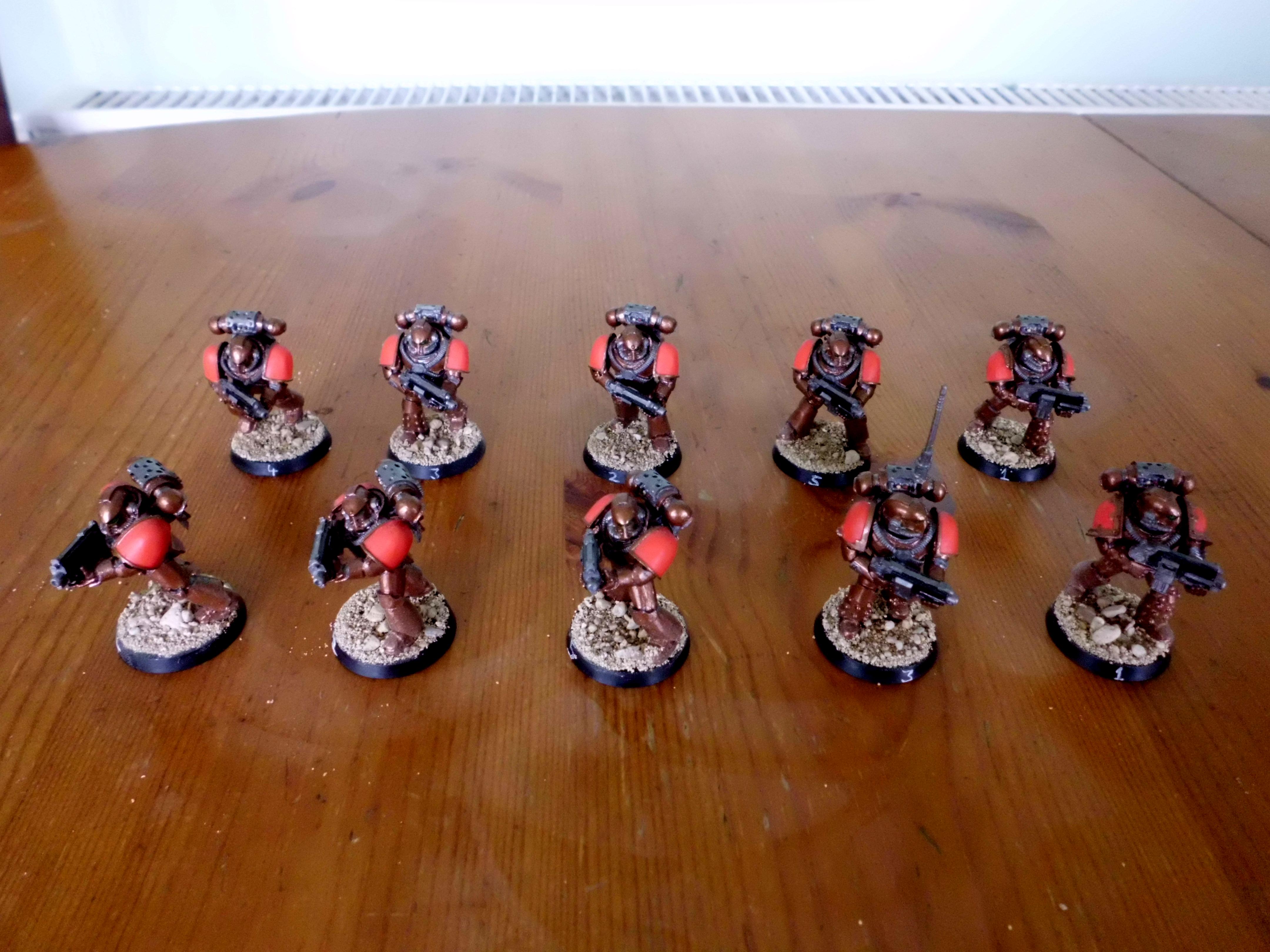 30k, Legion Marine Squad, Legion Marines, Legion Tactical Marines, Shattered Legions, Vanilla Legion Marines