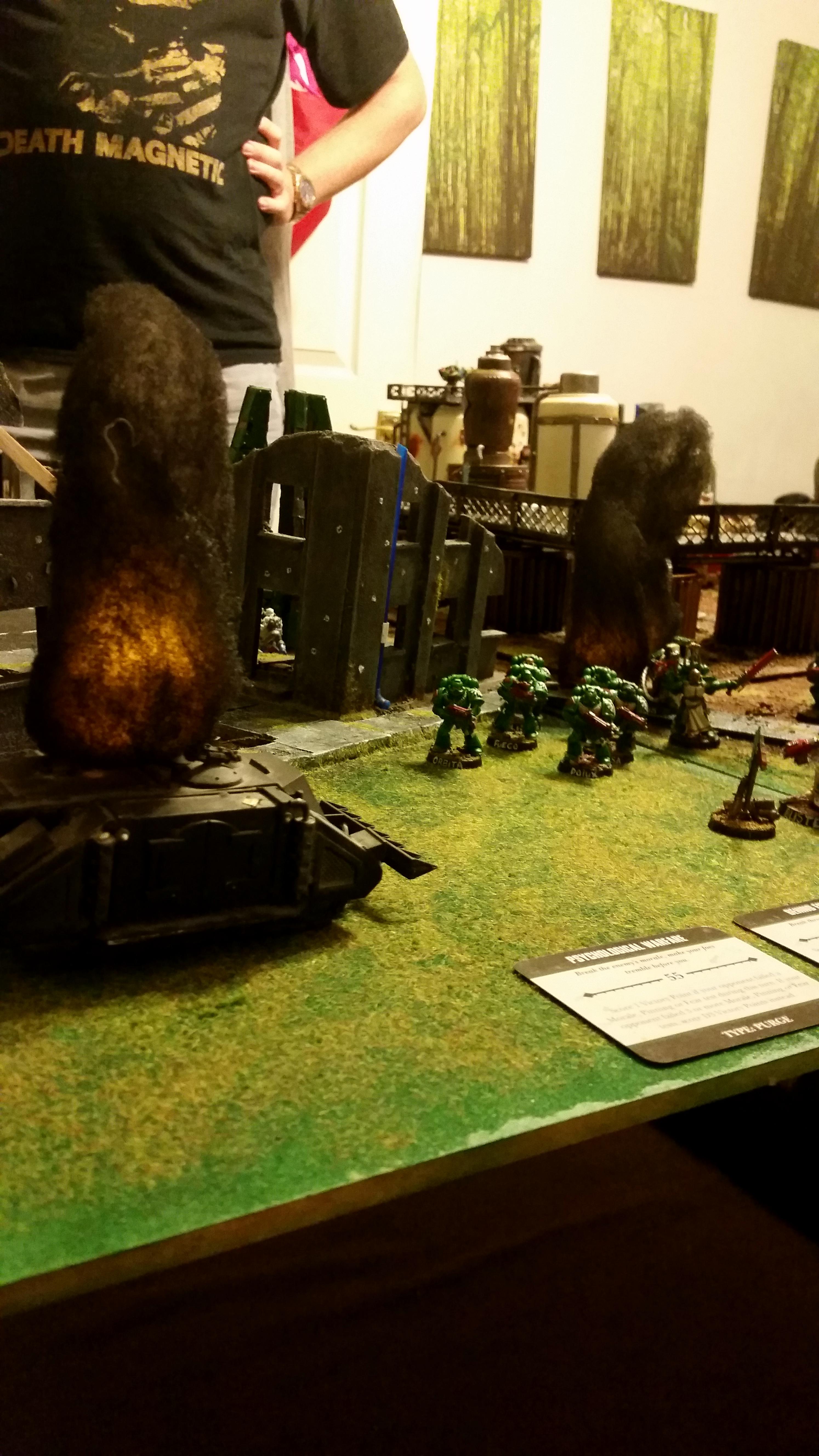 Dark Angels, Terrain