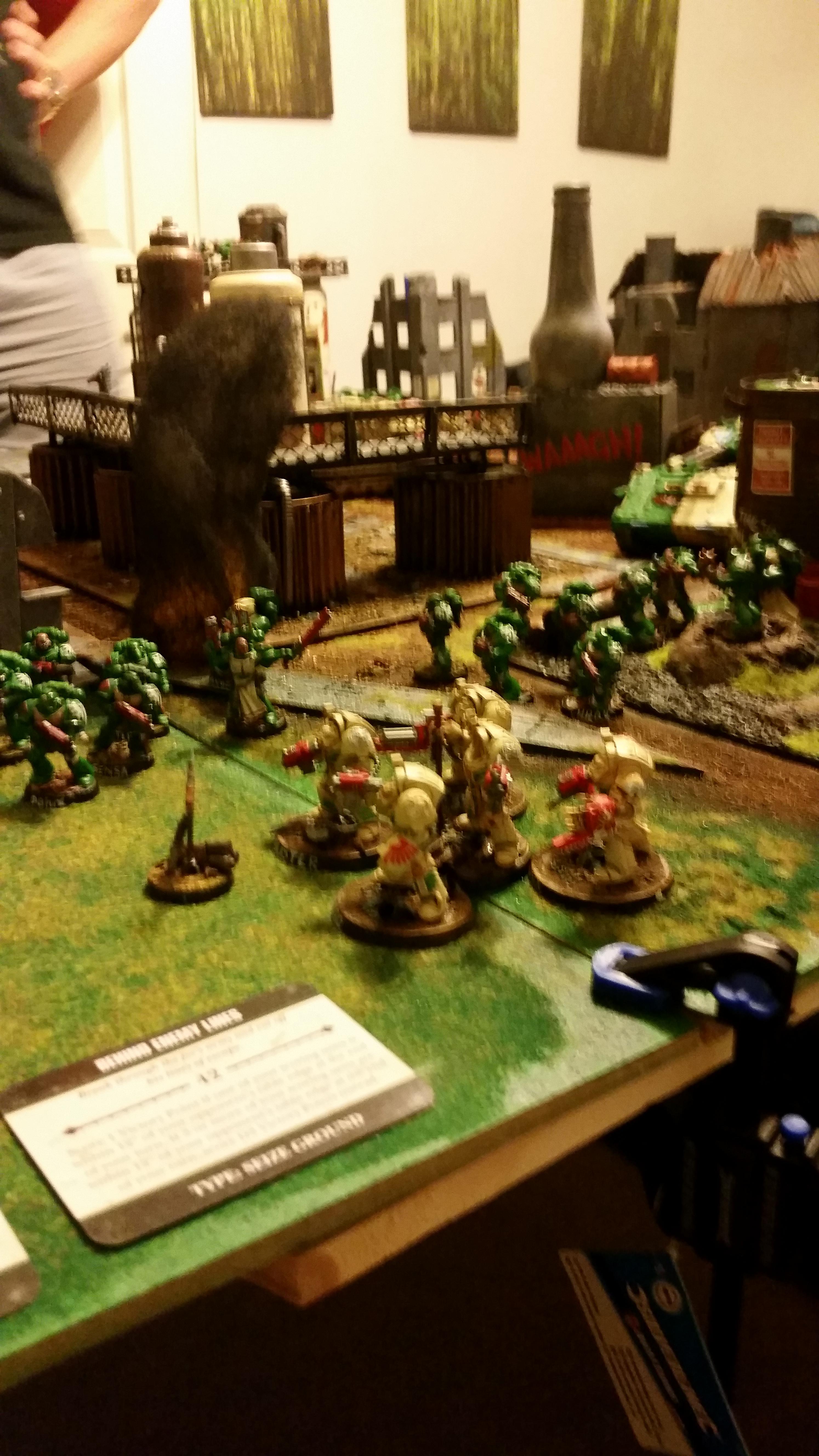 Dark Angels, Terrain