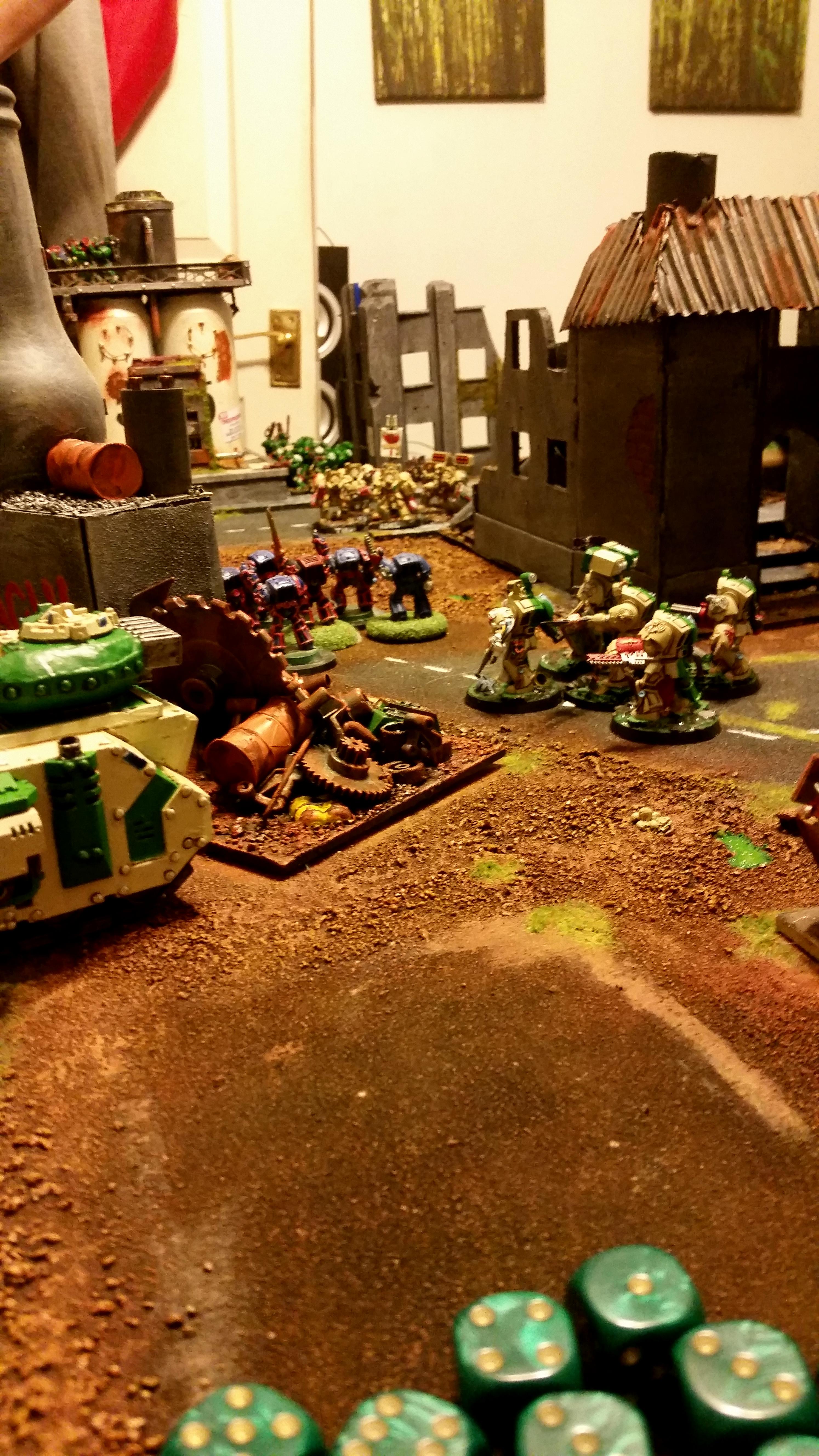 Dark Angels, Terrain