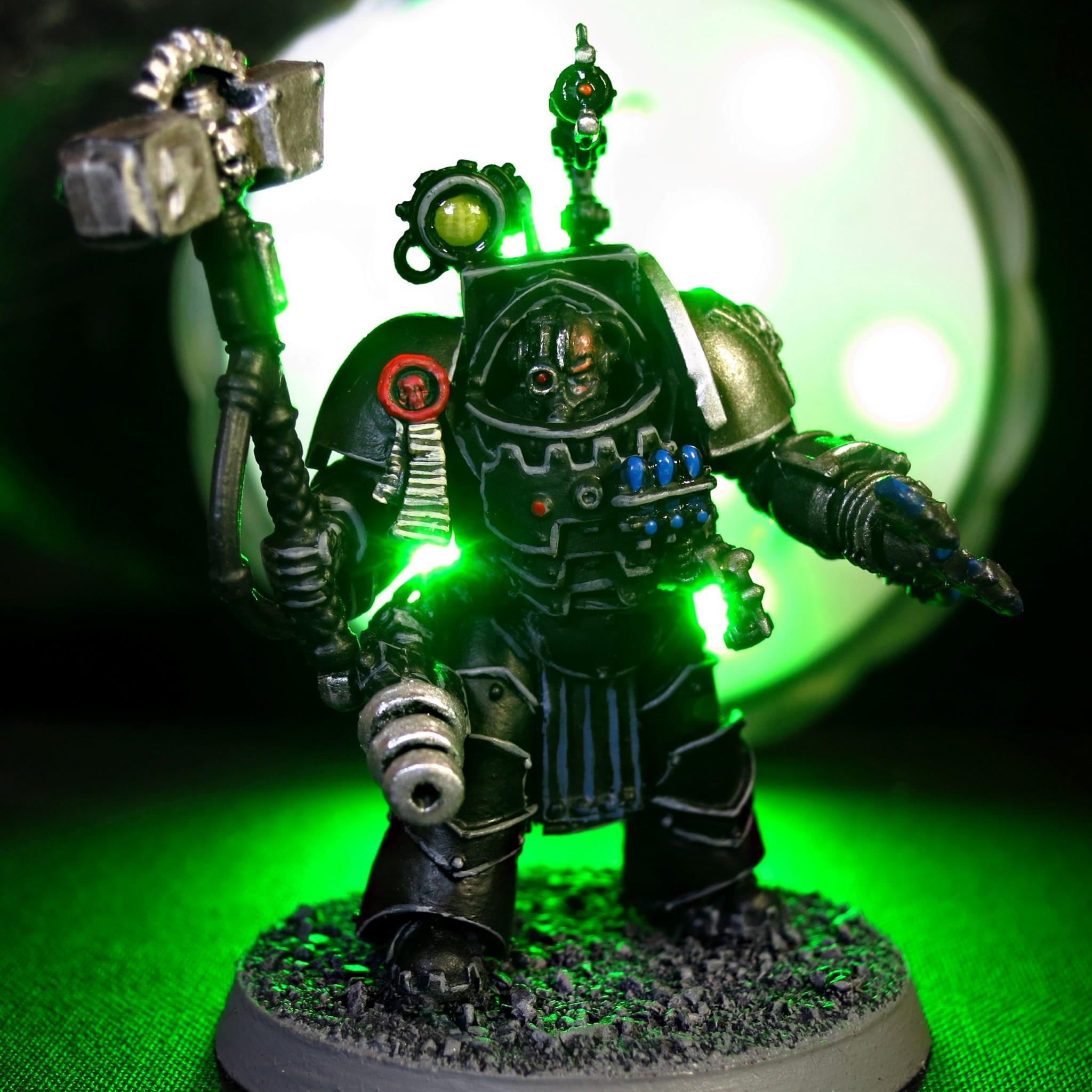 30k, Cataphracti Armour, Cataphracti Terminator, Count As Perturabo, Deathwatch, Deathwatch Blackshields, Deathwatch Mechanicus Forge Lord, Forge Lord, Inquisition, Mechanicus, Mechanicus Magos, Ordos Xenos, Perturabo, Warhammer 40,000