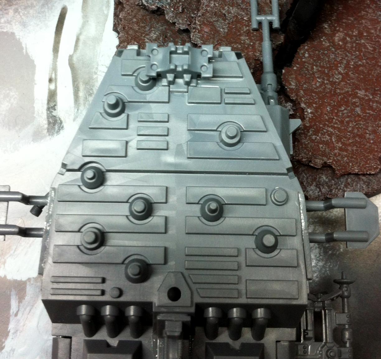 Space Marine Landspeeder - underneath