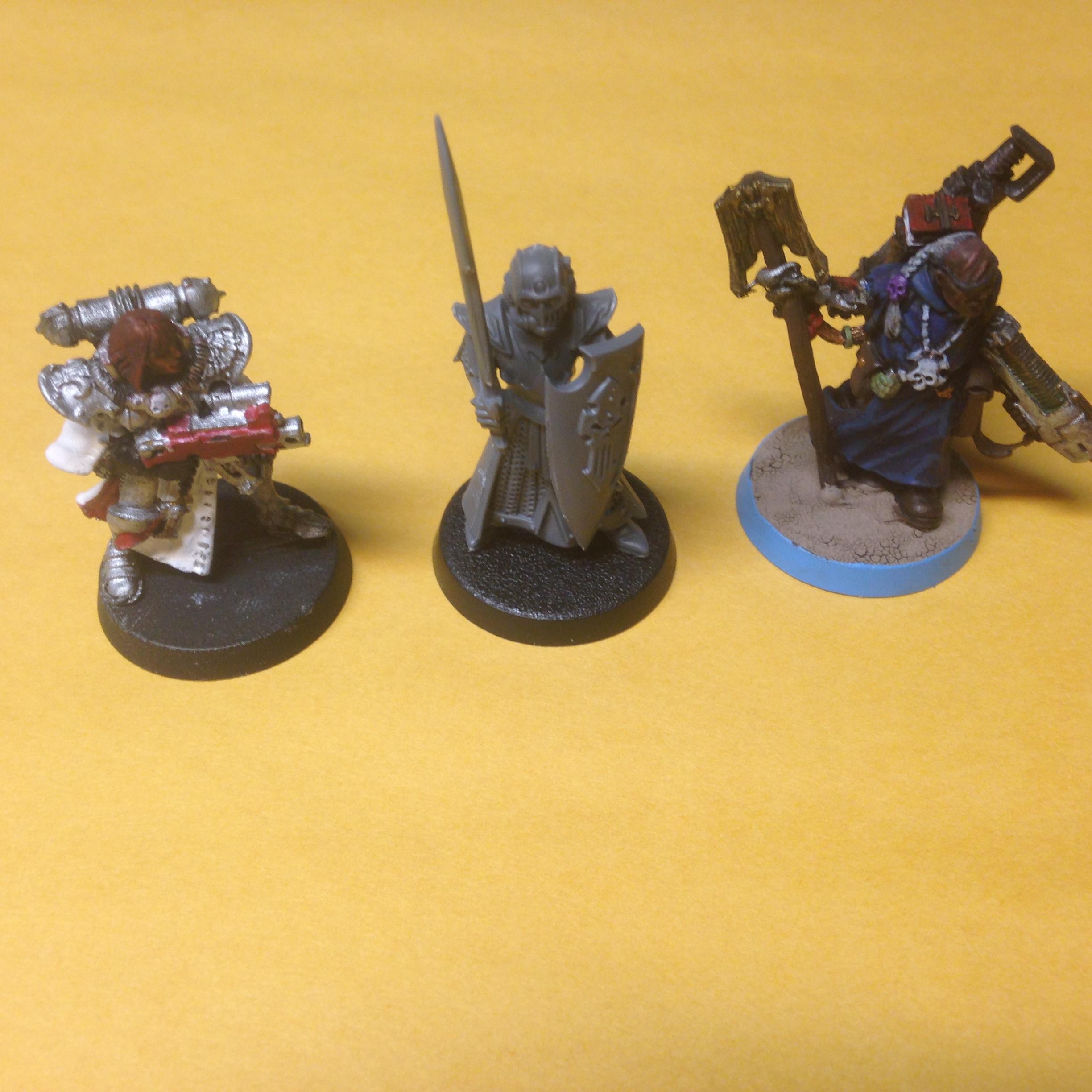 Crusaders, Dark Elves, Inquisiton, Kitbash, Witch Hunters