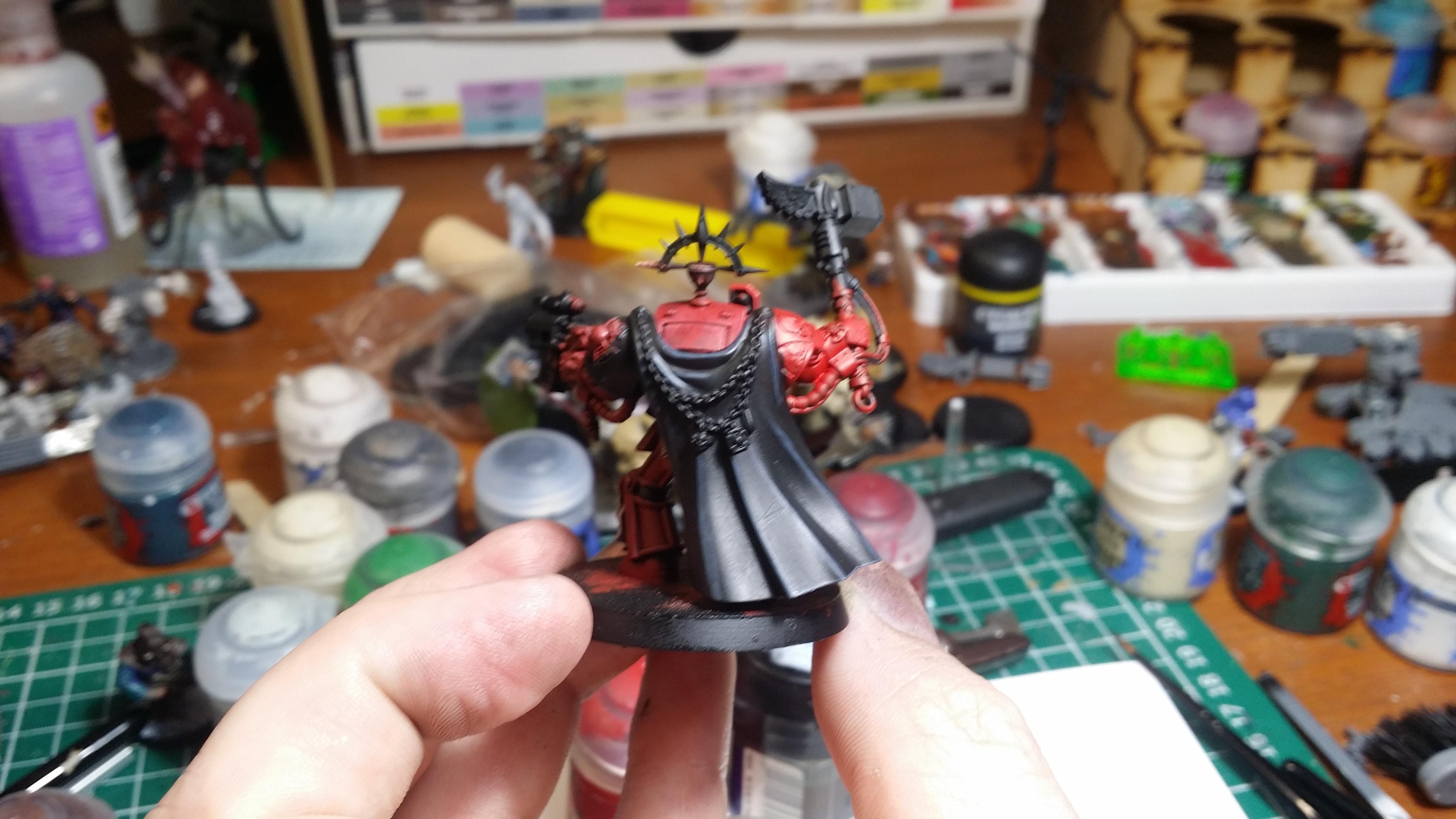 Captain Karlaen WIP cloak (dry fit)