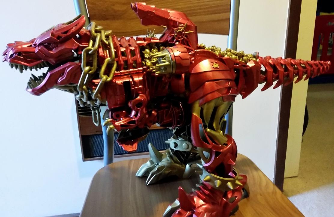 Partially painted