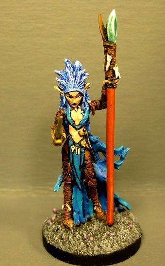 Dungeons And Dragons, Elf Soceress, Pathfinders, Reaper Miniatures, Reaper Minis, Rpg