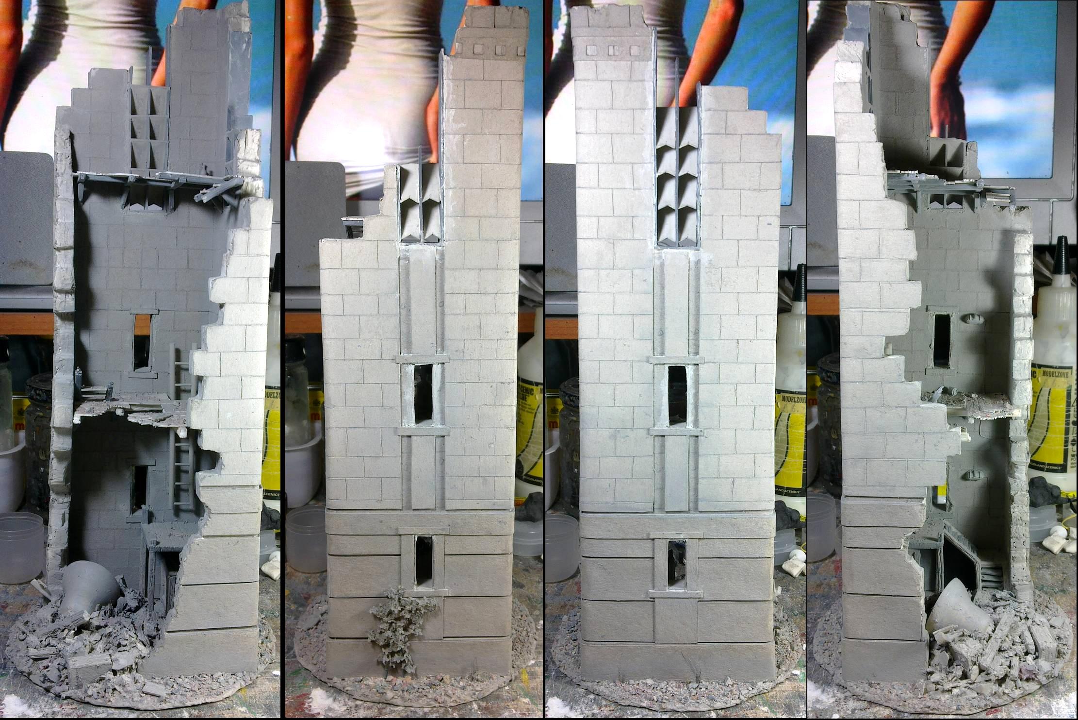 Graven's tower pip 1; primed