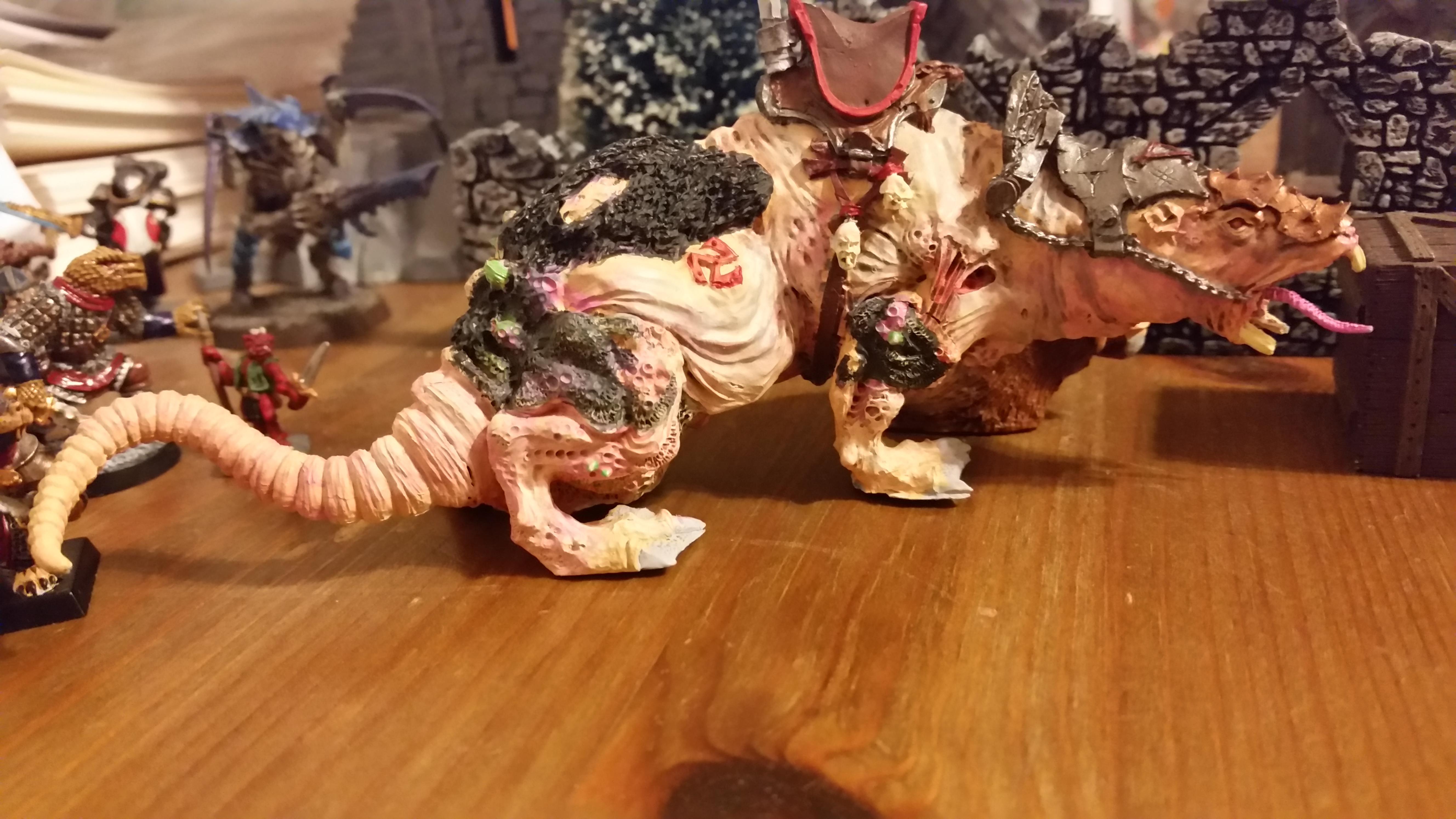 Giant Rat, Mount, Skaven