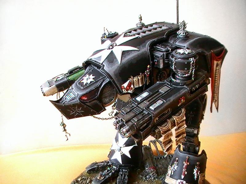 40.000, Black Templars, Mars Pattern, Space Marines, Spacemarine, Titan, Warhammer 40,000, Warhound, Warlord