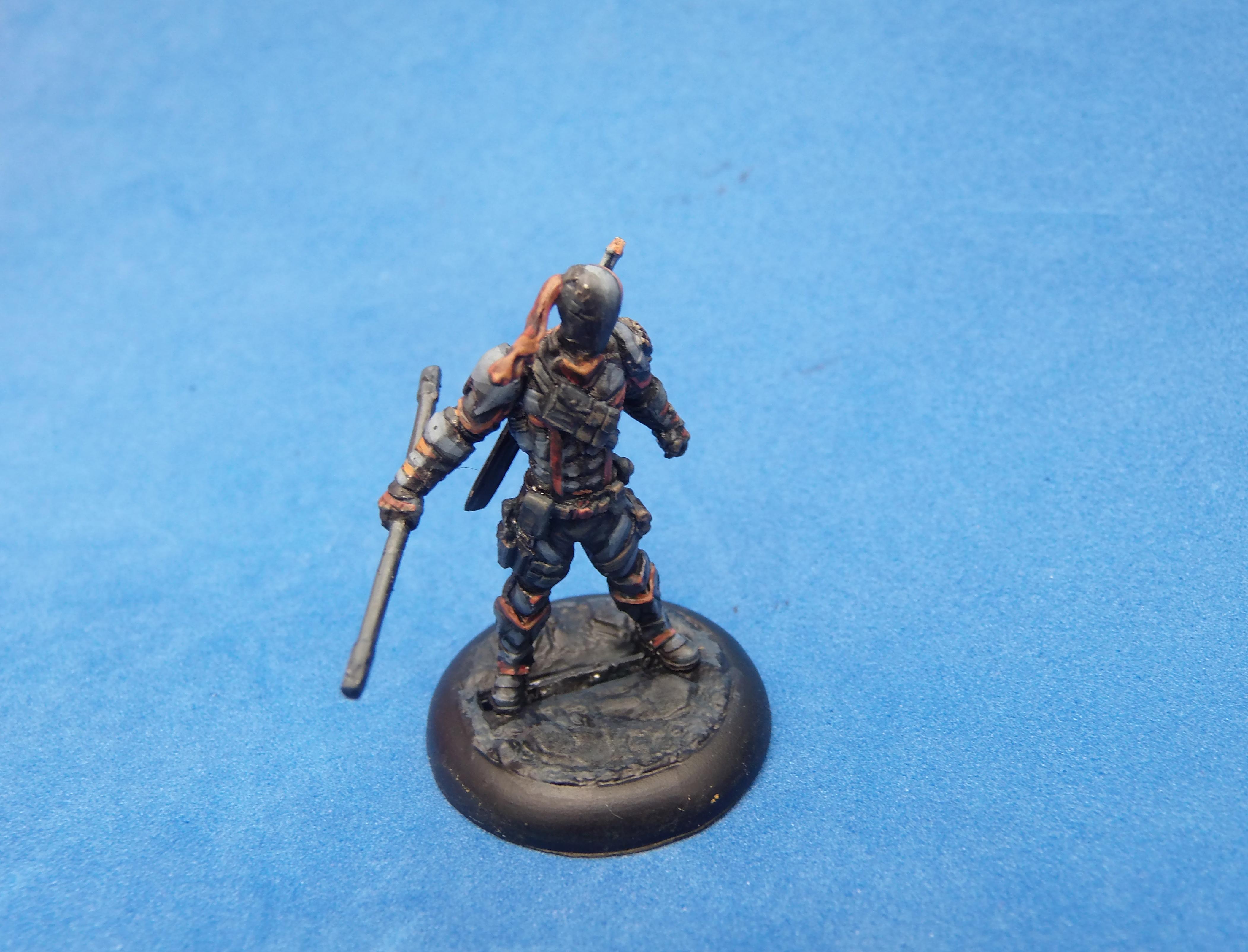 Comics, Dc, Deathstroke, Knight Models