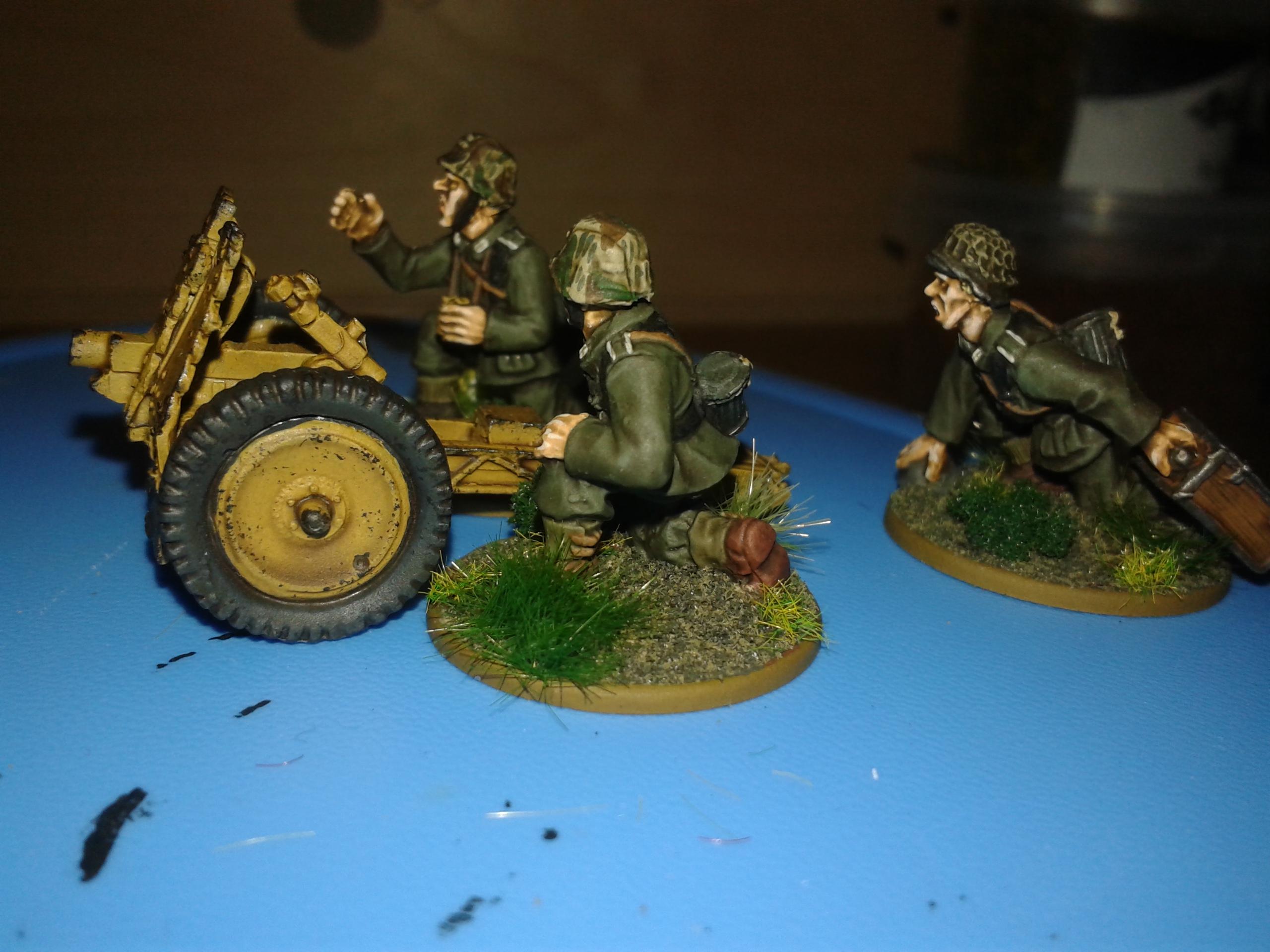 World War 2, German light howitzer