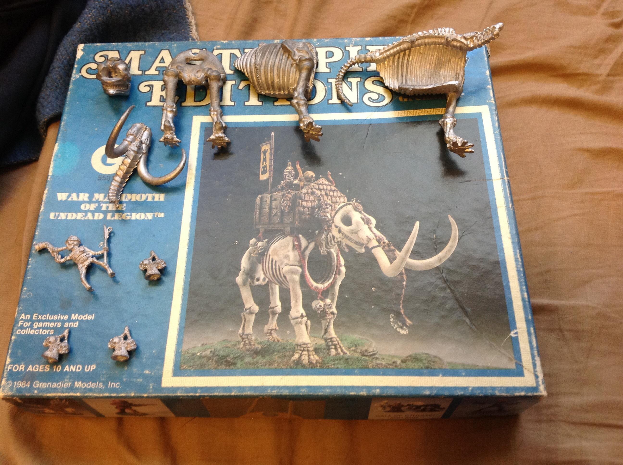 Mammoth, Skeletons, Undead
