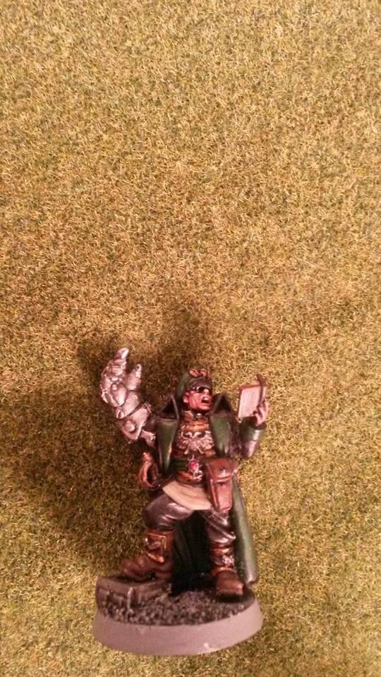 Book, Commissar, Imperial Guard, Vostroyan