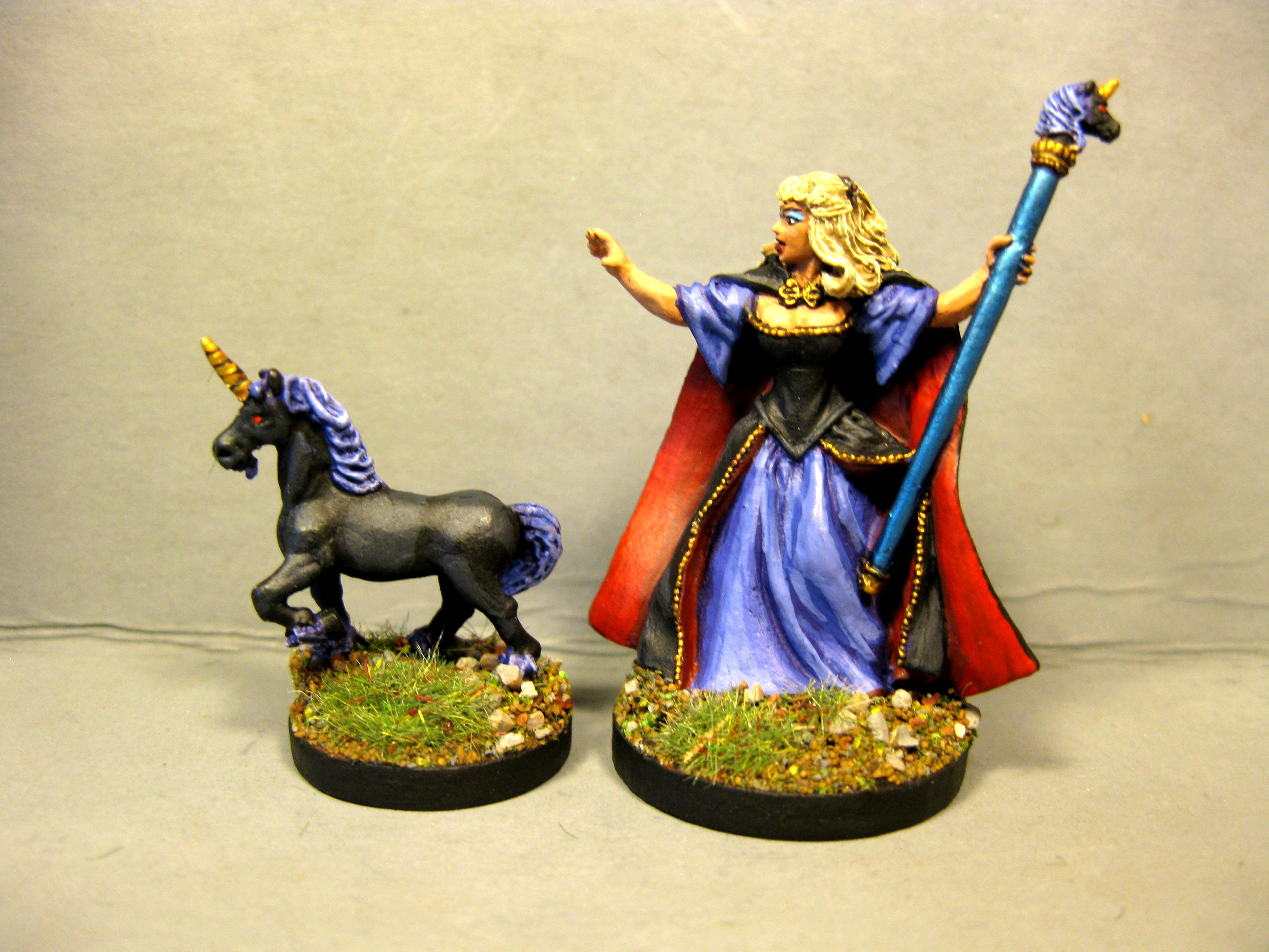 Dungeons And Dragons, Pathfinders, Reaper Miniatures, Reaper Minis, Rpg, Unicorn