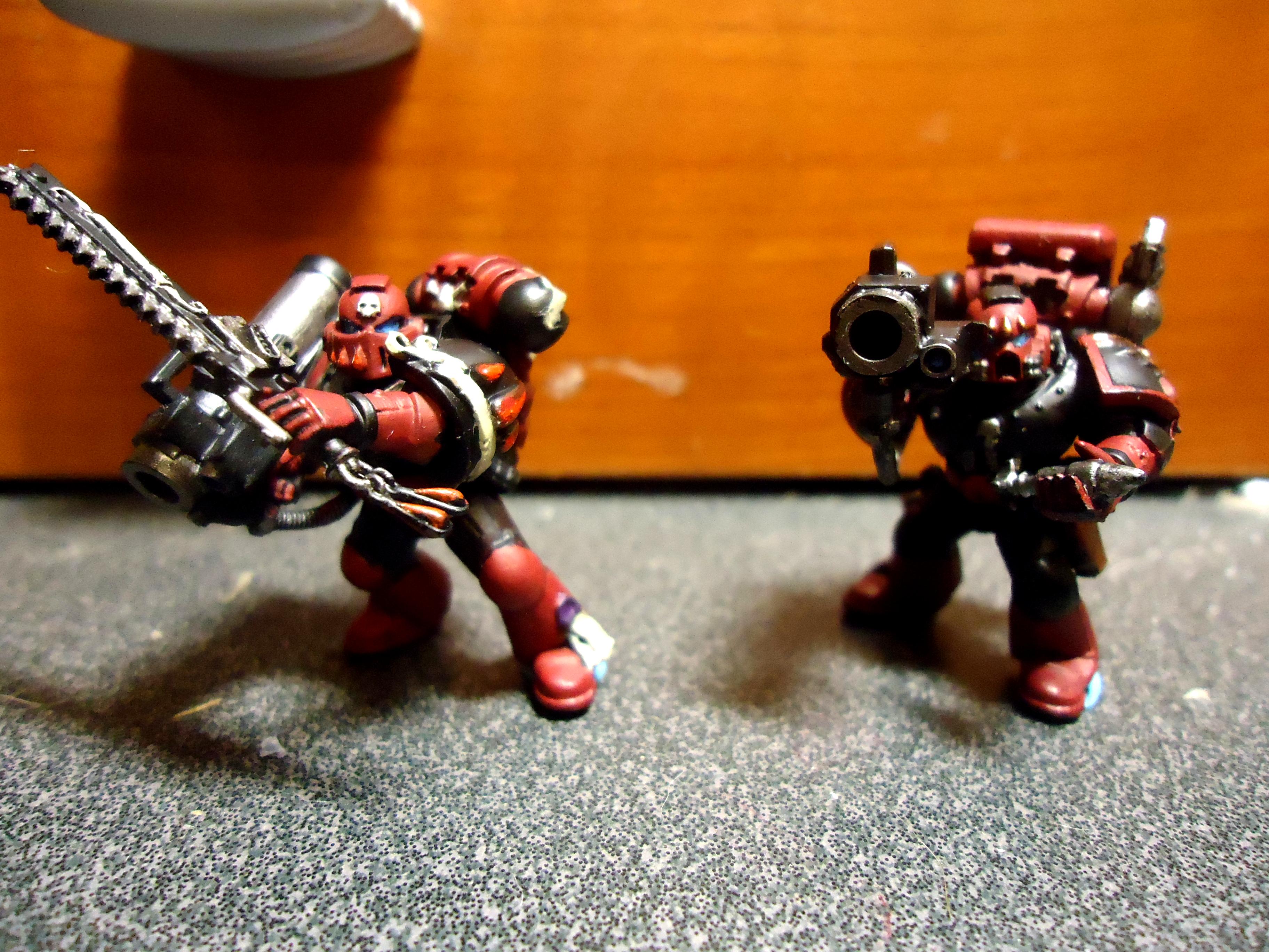 Blood Angels, Devastator, Missile Lanucher, Space Marines