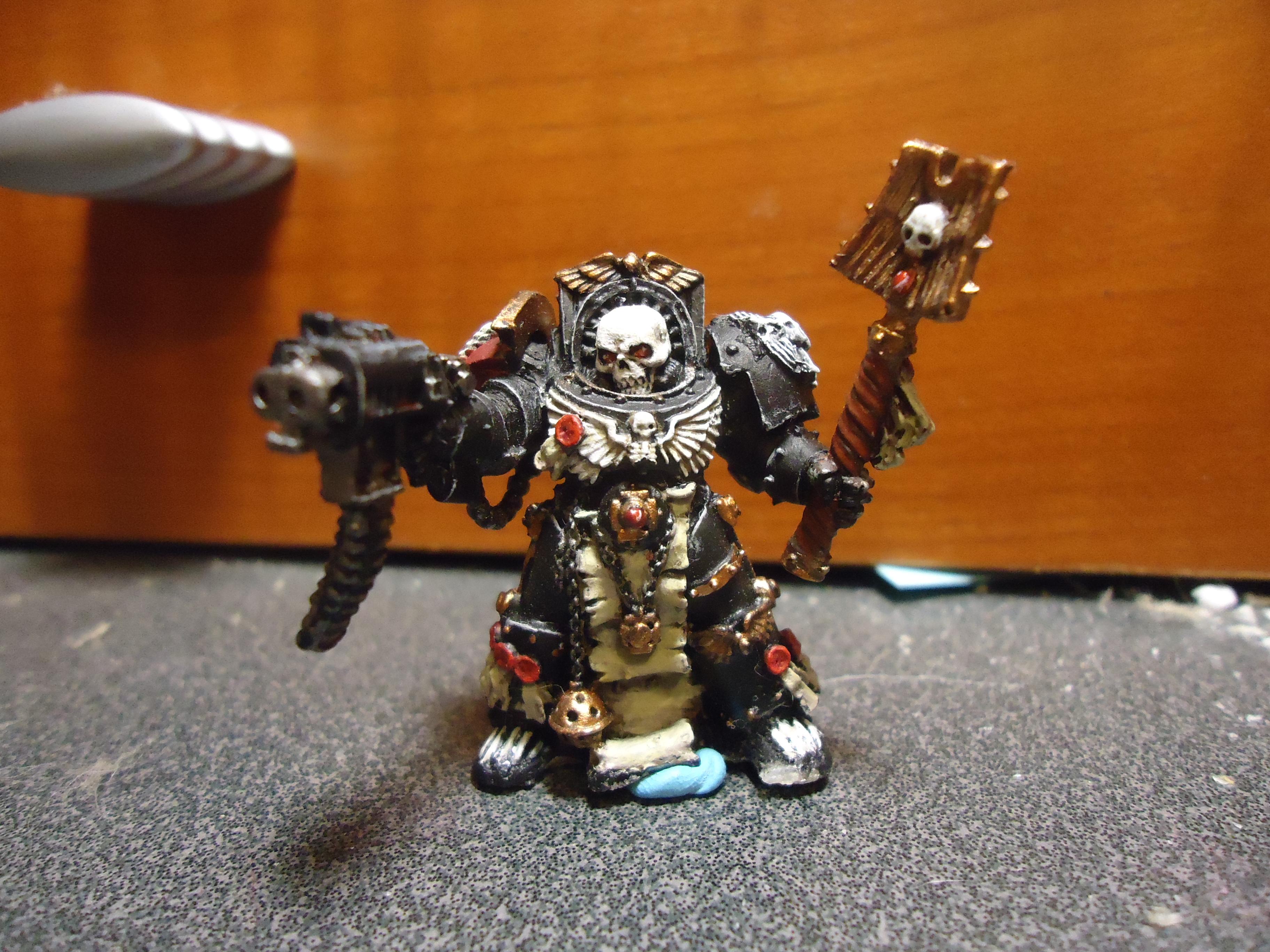 Blood Angels, Chaplain, Space Marines, Terminator Armor