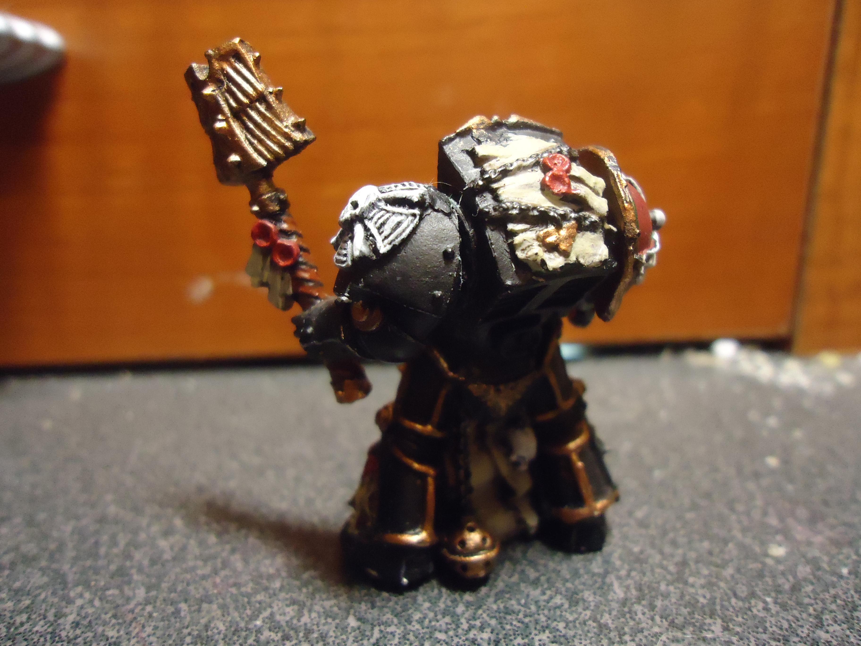 Blood Angels, Chaplain, Space Marines, Terminator Armor