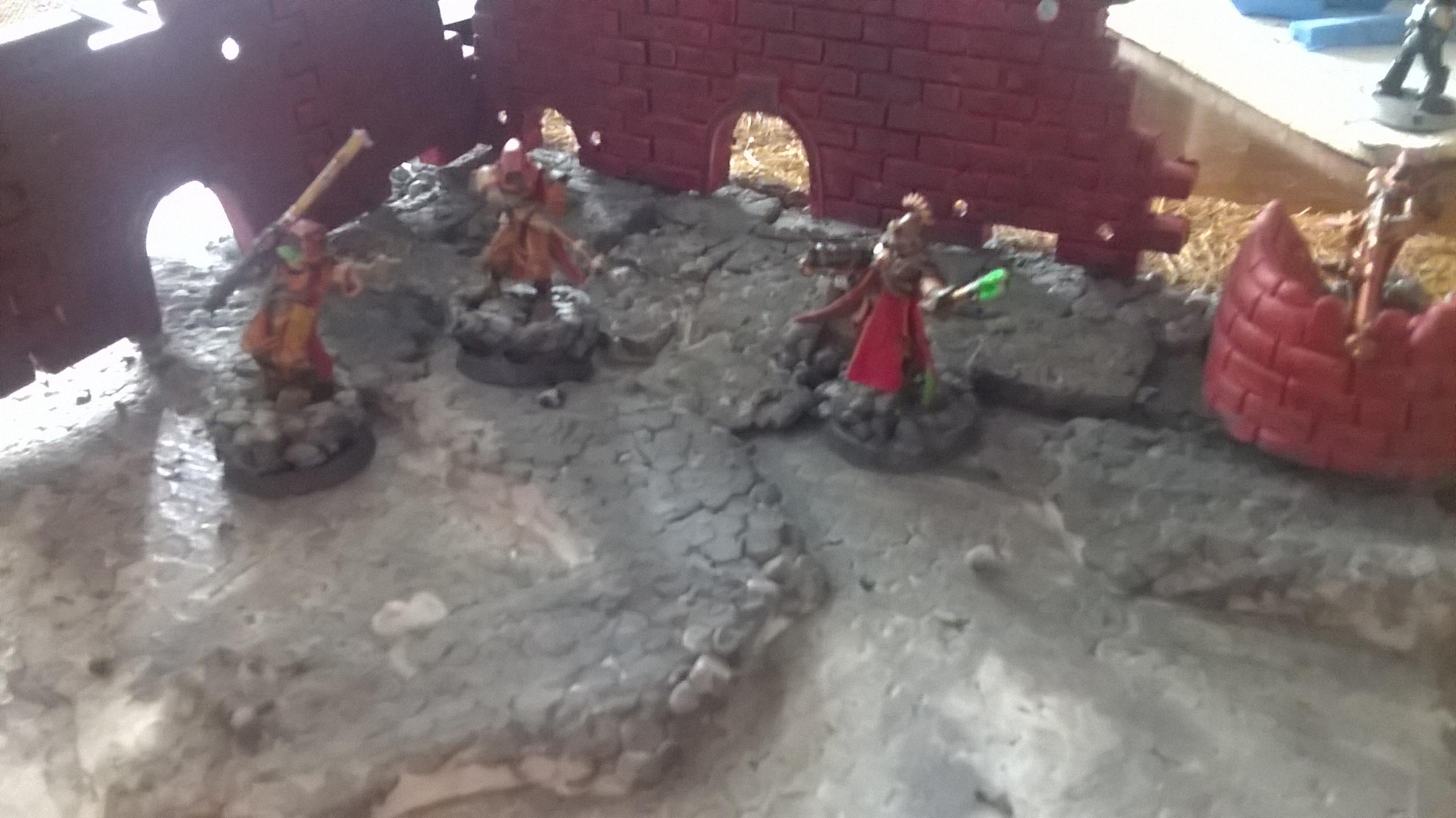 Diorama, Skitarii, Work In Progress