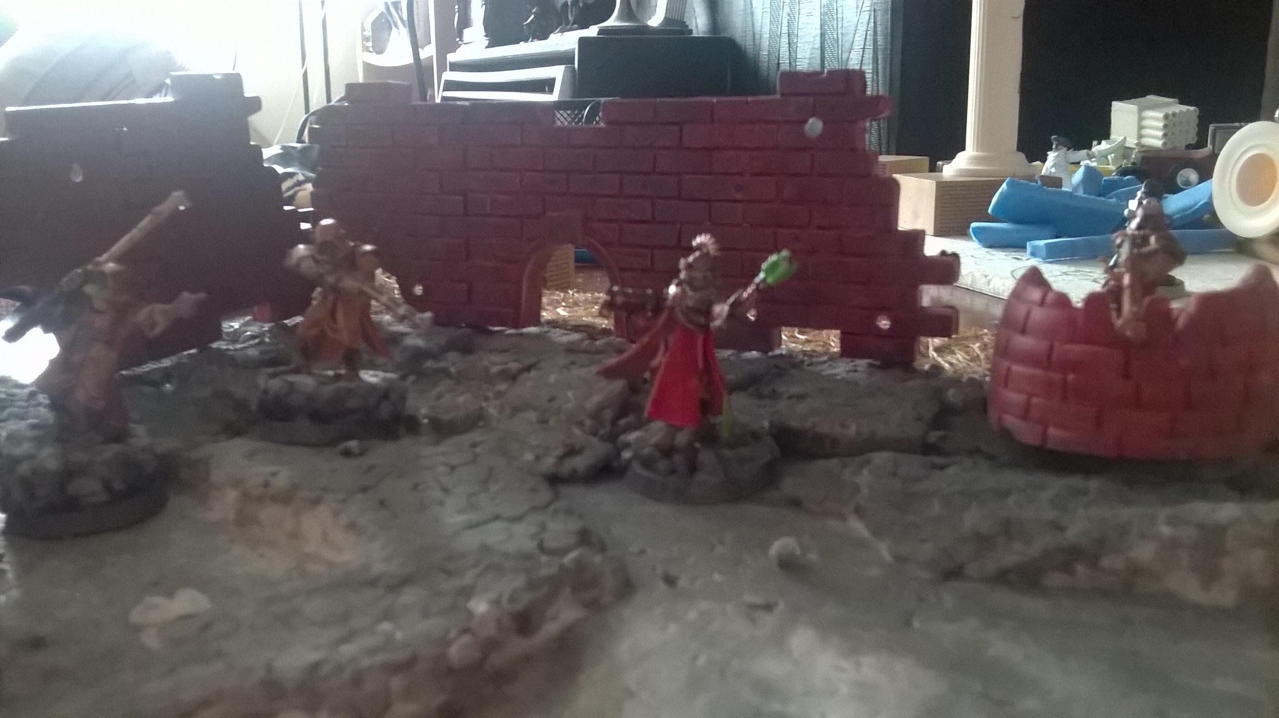 Diorama, Skitarii, Work In Progress