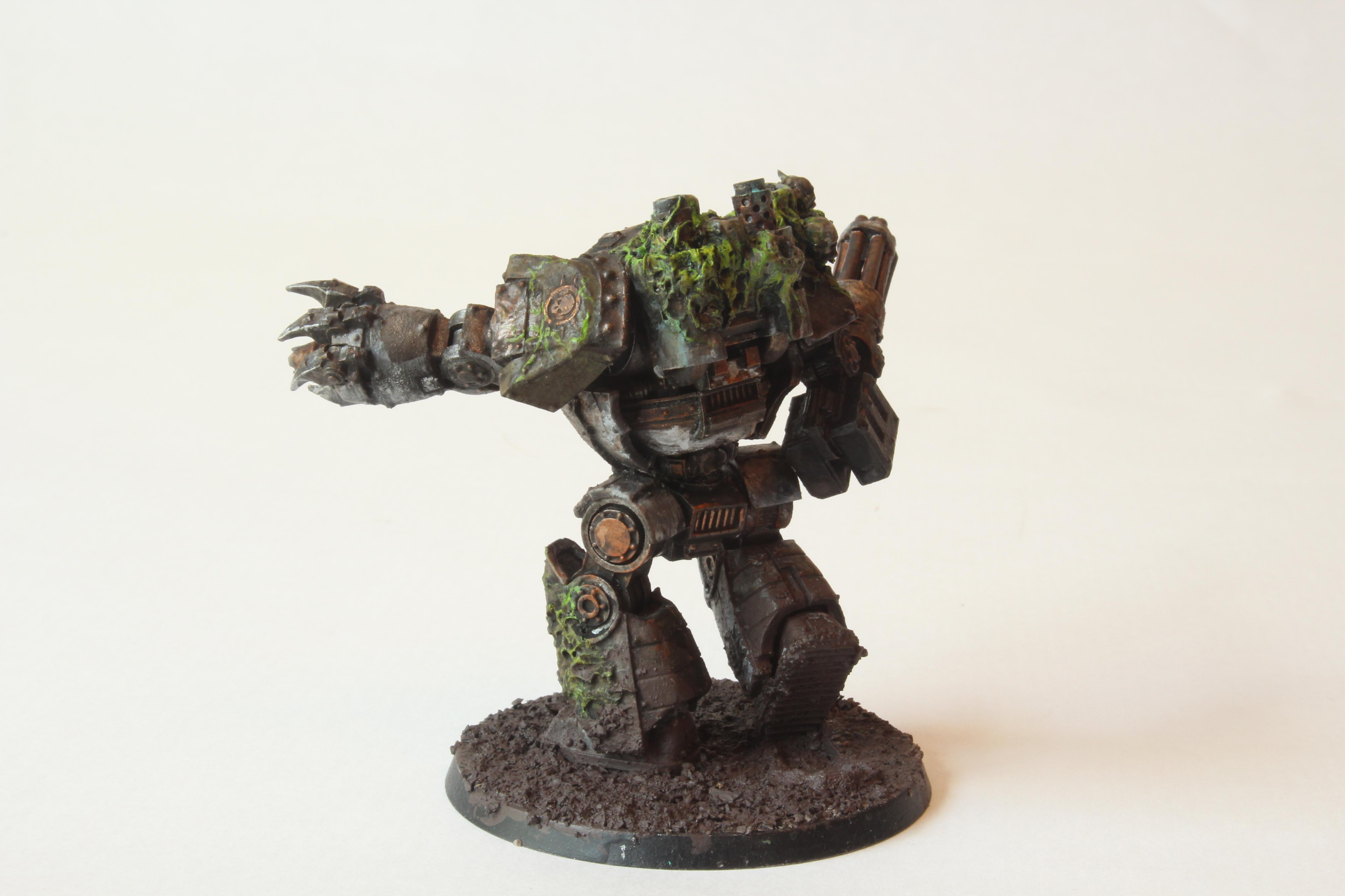 14th Legion, 30k, Contemptor, Conversion, Death Guard, Dreadnought, Forge World, Heavy Flamer, Horus Heresy, Kheres Assualt Cannon, Nurgle, Walker, Warhammer Fantasy