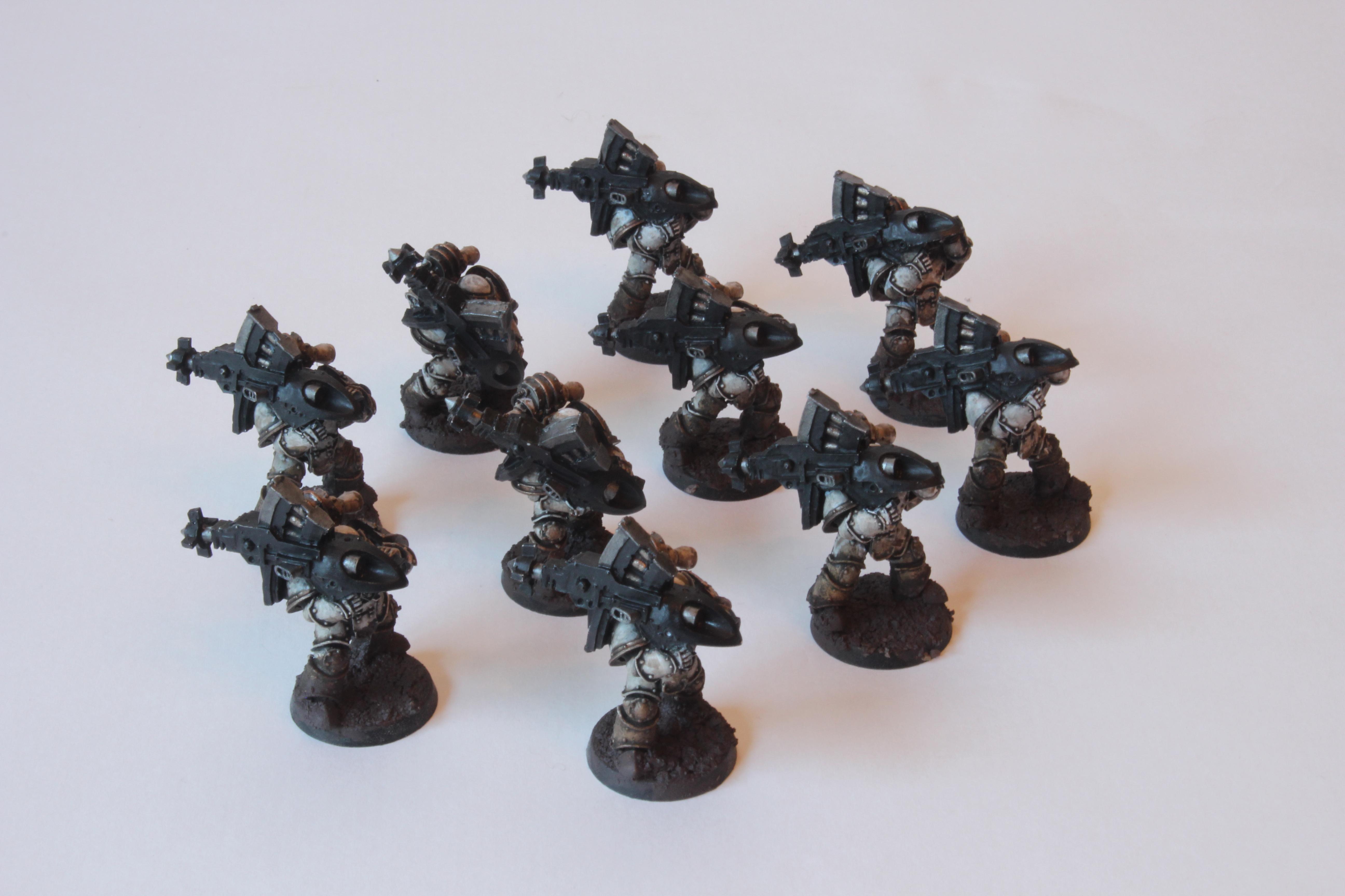 14th Legion, 30k, Chaos, Chaos Space Marines, Death Guard, Forge World, Frag Missiles, Heavy Support Squad, Horus Heresy, Krak Missiles, Missile Launchers, Nurgle, Warhammer Fantasy