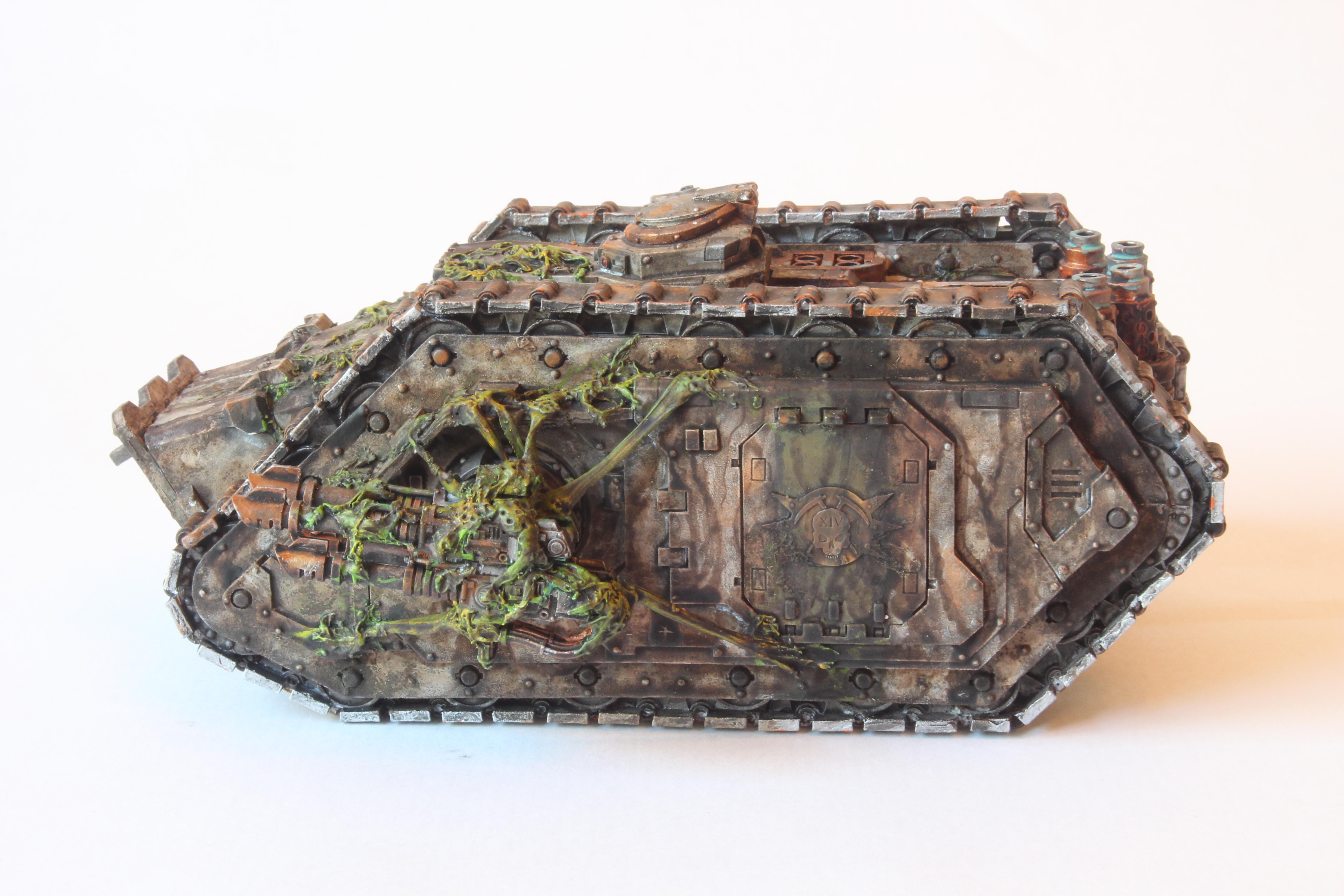 14th Legion, 30k, Death Guard, Forge World, Horus Heresy, Land Raider, Las Cannon, Nurgle, Spartan, Spartan Assault Tank, Tank, Warhammer Fantasy