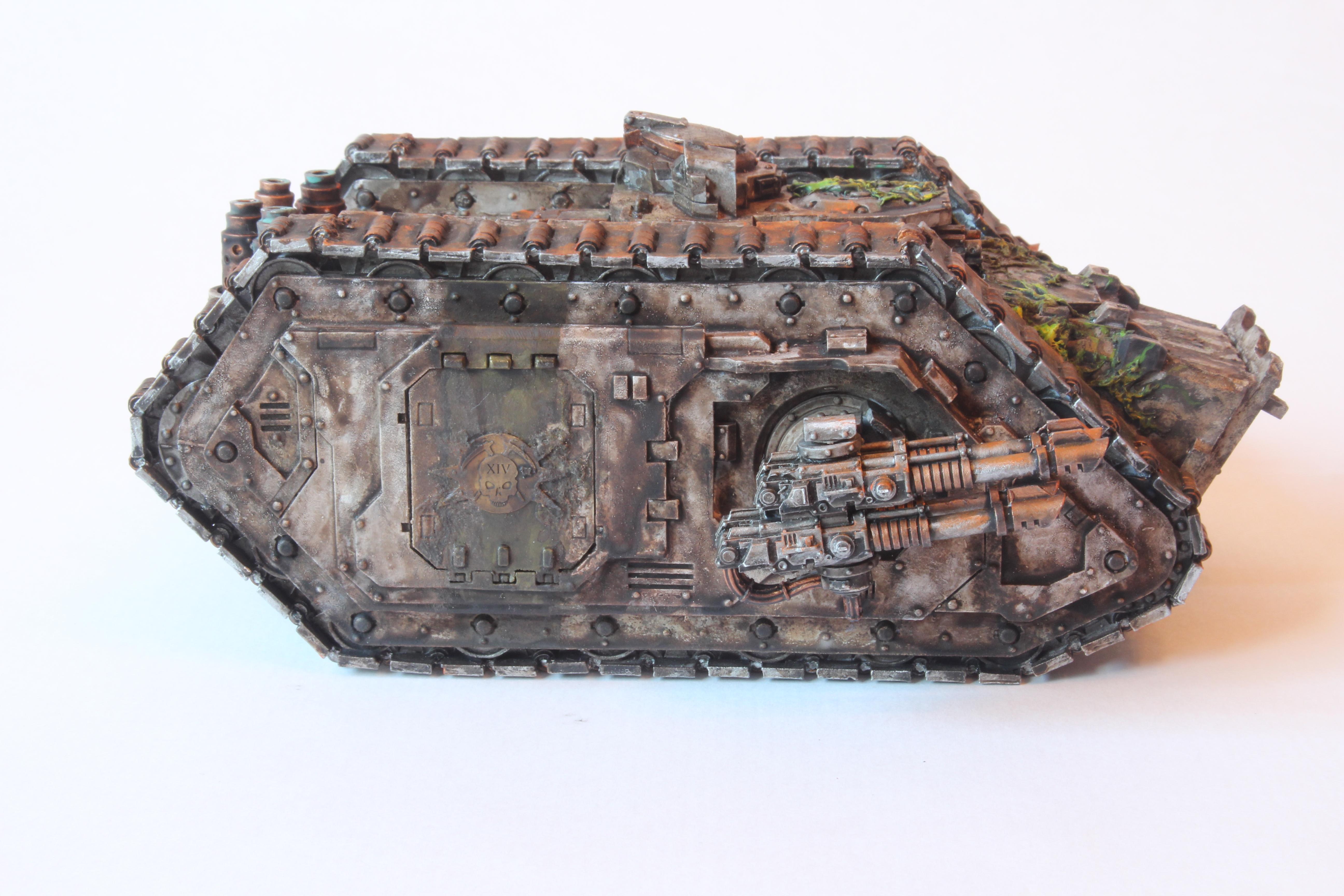 14th Legion, 30k, Death Guard, Forge World, Horus Heresy, Land Raider, Las Cannon, Nurgle, Spartan, Spartan Assault Tank, Tank, Warhammer Fantasy